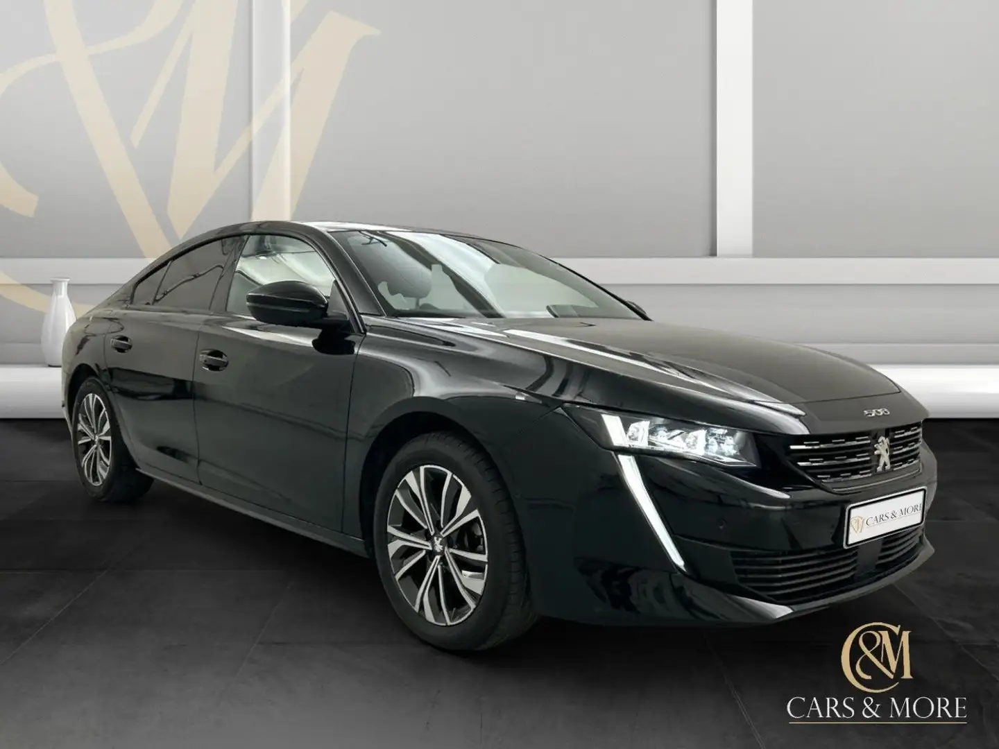 Peugeot 508 Allure Pack T.Leder Navi CarPlay RFK LED SHZ Schwarz - 2
