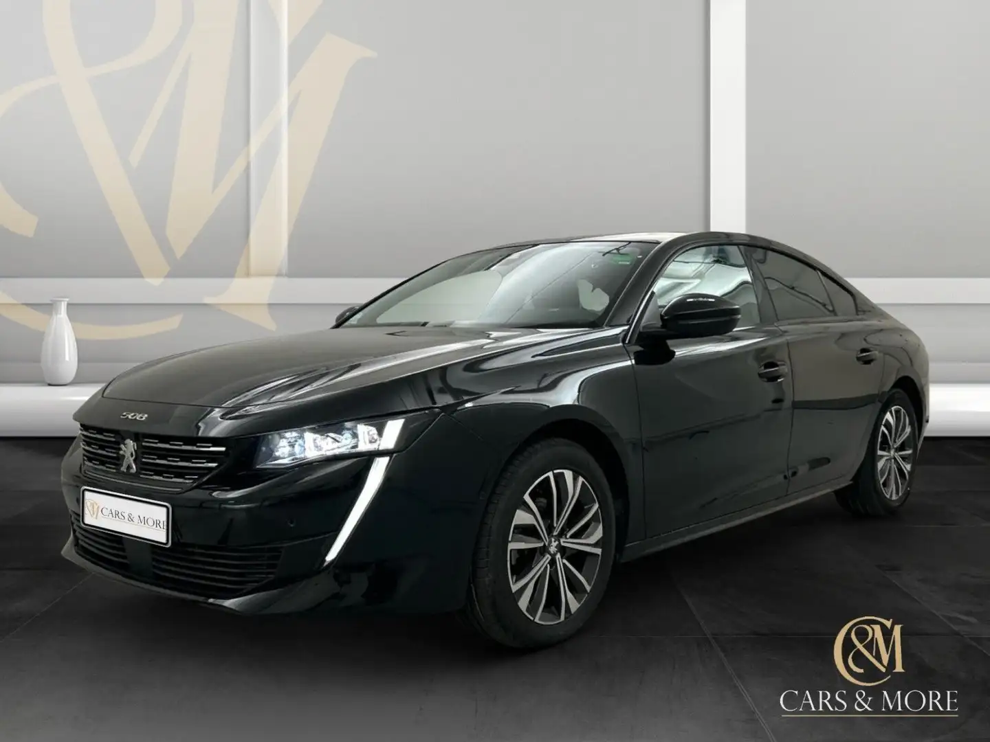Peugeot 508 Allure Pack T.Leder Navi CarPlay RFK LED SHZ Schwarz - 1
