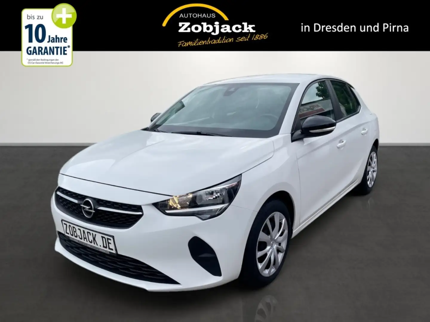 Opel Corsa F Edition Sitzheizung, Kamera, Allwetter Weiß - 1