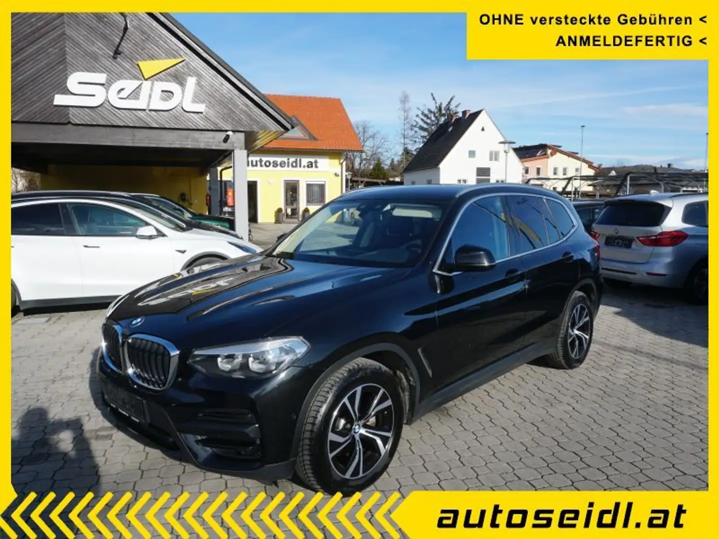 BMW X3 sDrive 18d Aut. *NAVI+18"ALU* Schwarz - 1