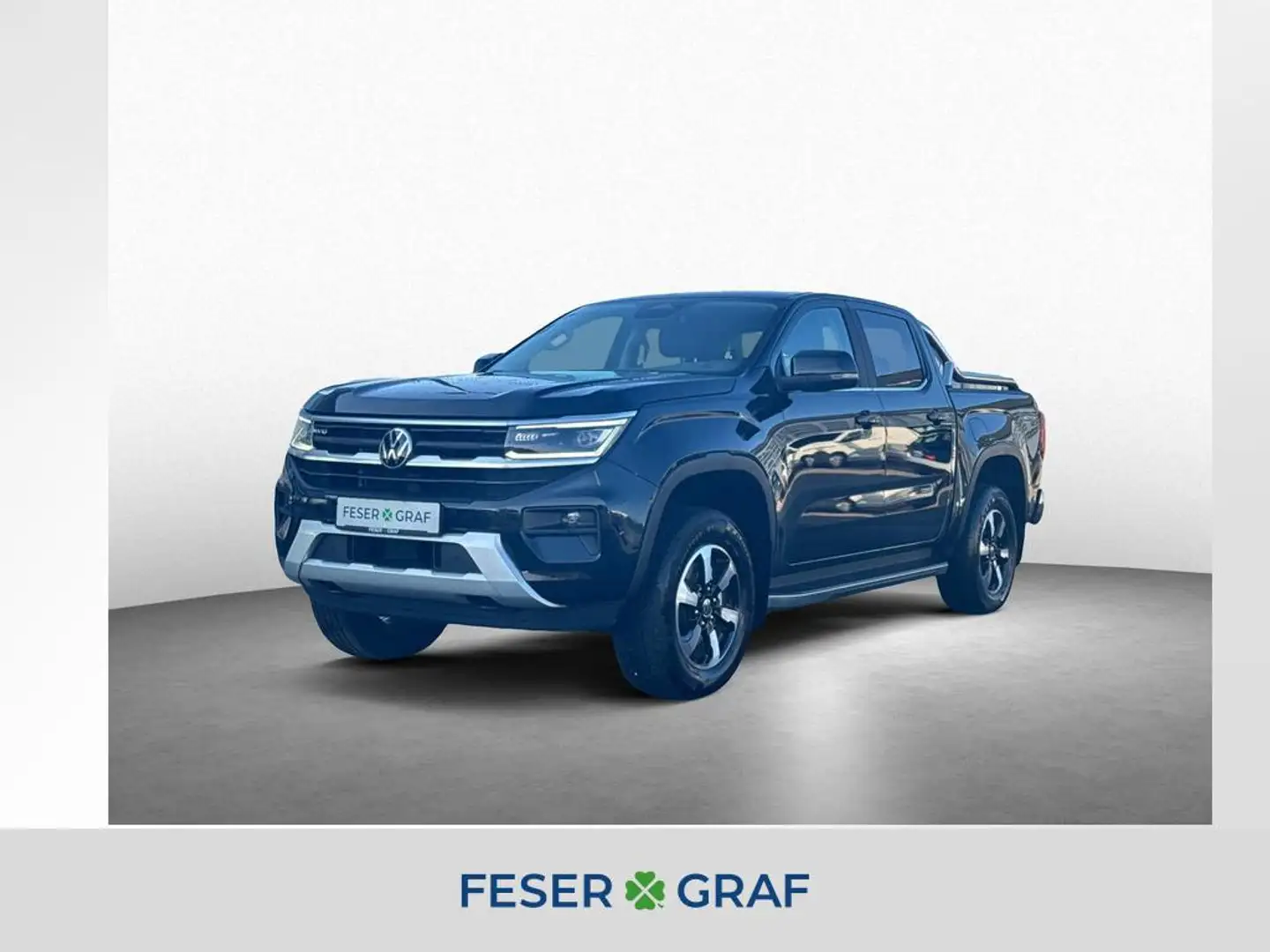 Volkswagen Amarok DoubleCab 3.0 TDI V6 Style Klima AHK PDC LED Noir - 1