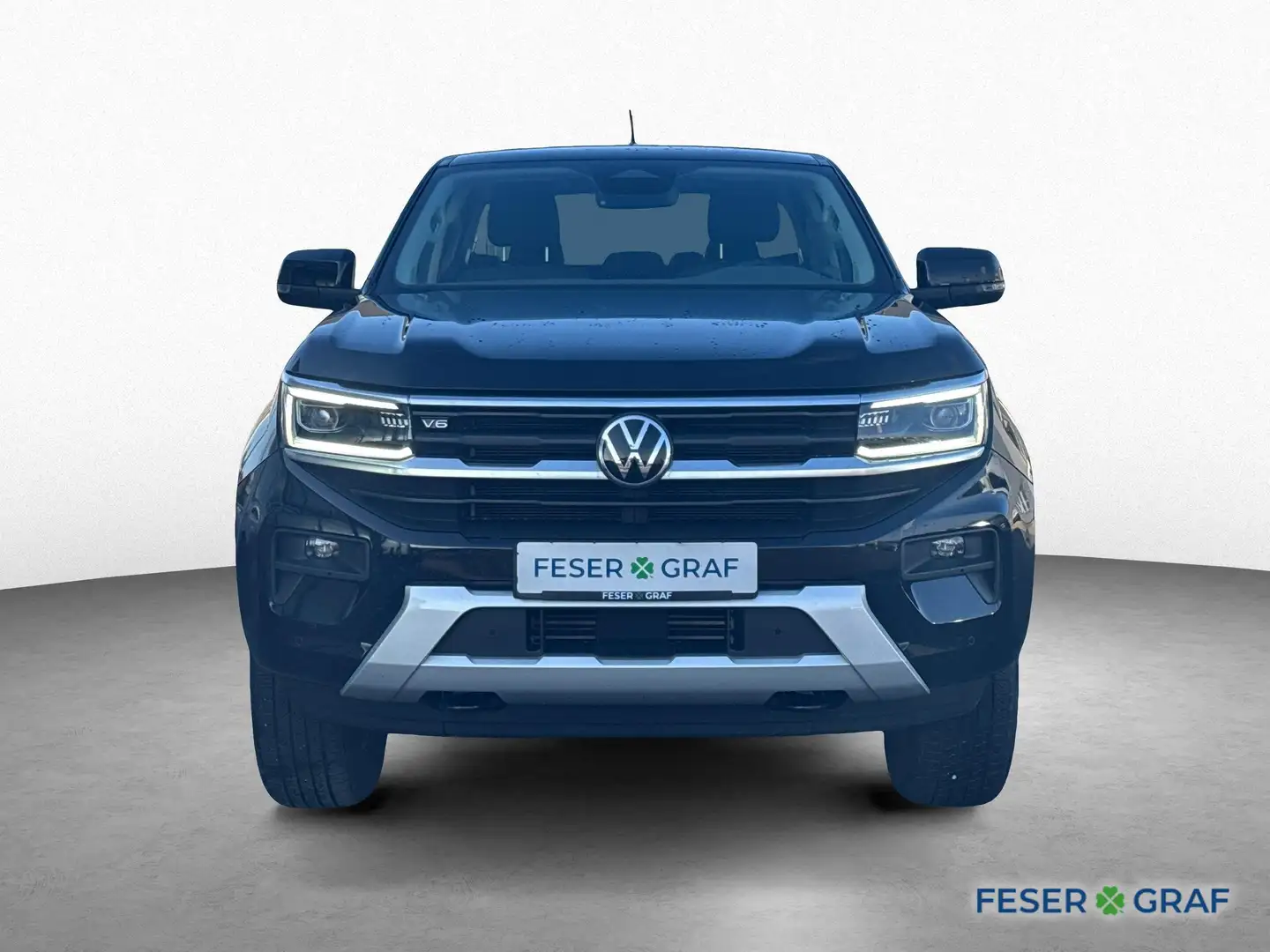 Volkswagen Amarok DoubleCab 3.0 TDI V6 Style Klima AHK PDC LED Noir - 2