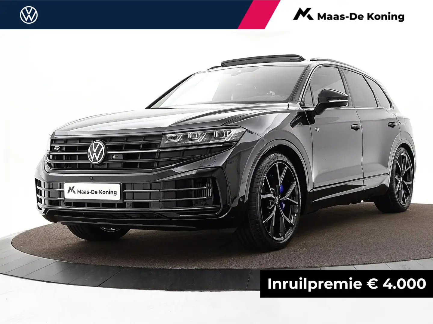 Volkswagen Touareg R Edition 3.0 eHybrid 462 PK 8 versn. DSG · Nachtz Zwart - 1
