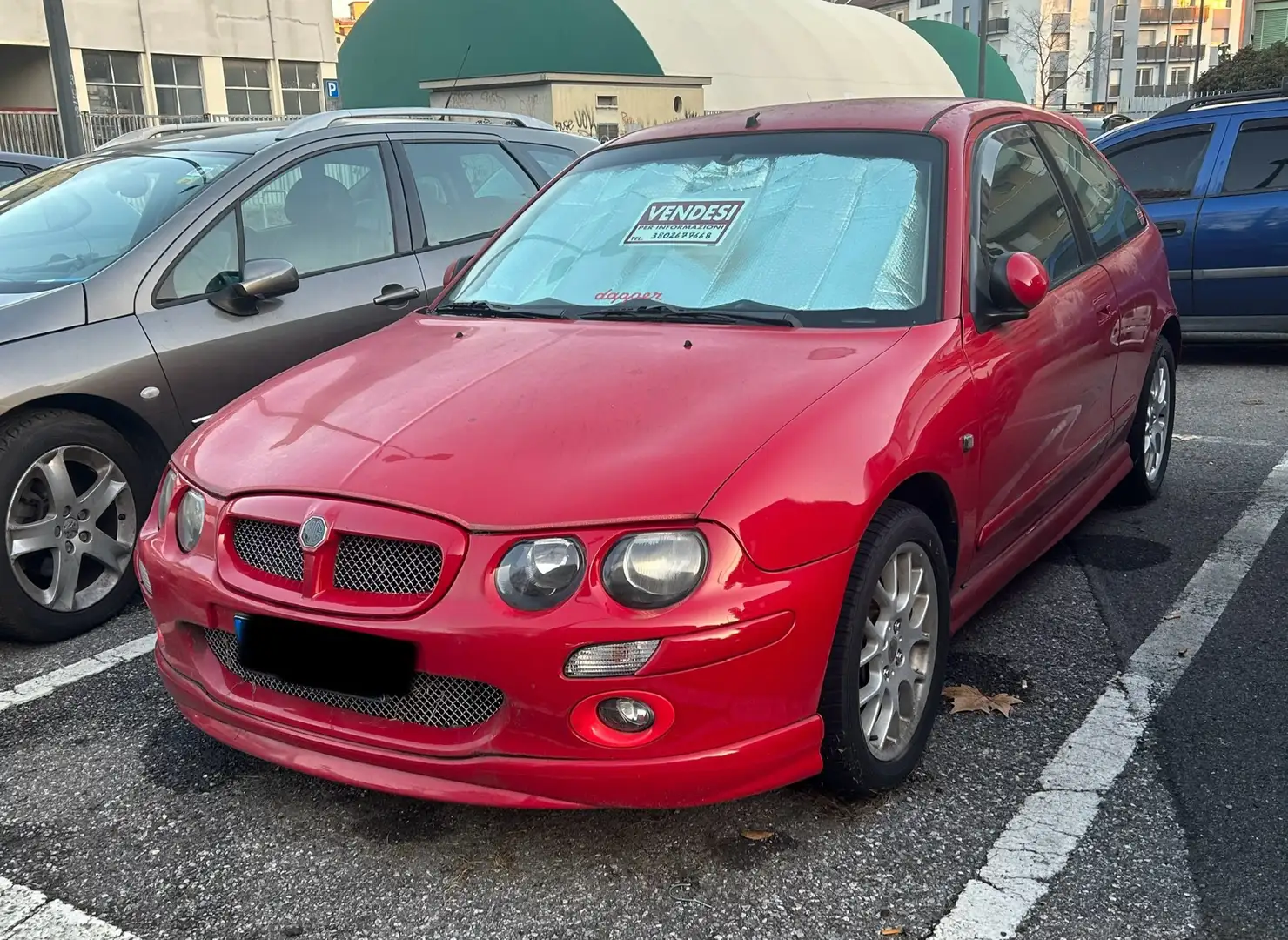 MG ZR 3p 1.4 105cv Czerwony - 1