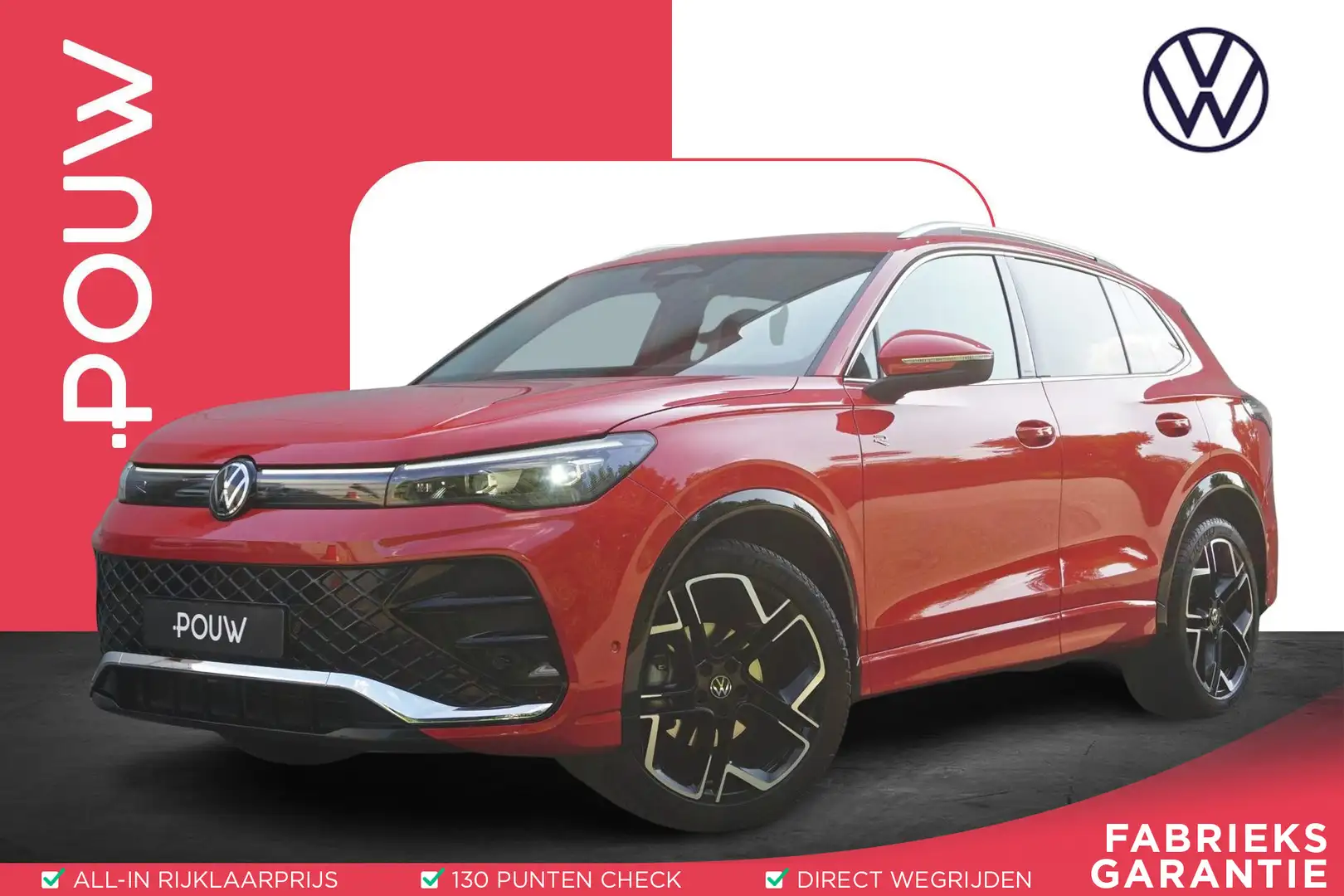 Volkswagen Tiguan 1.5 eTSI 150pk DSG R-Line Business | Keyless | Ele Rood - 1