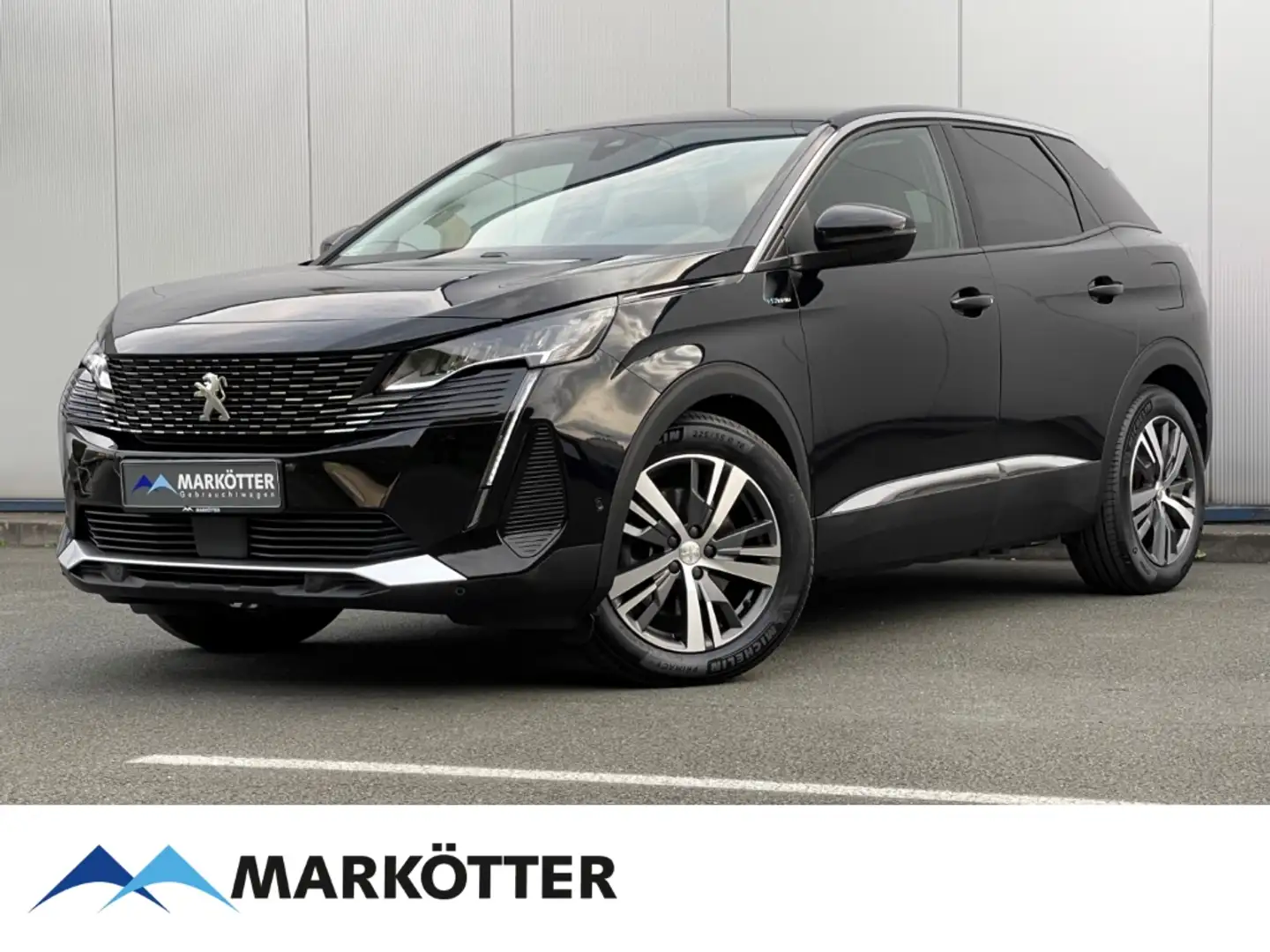 Peugeot 3008 Hybrid 225 Allure AHK/Kamera/Totwinkel Noir - 1