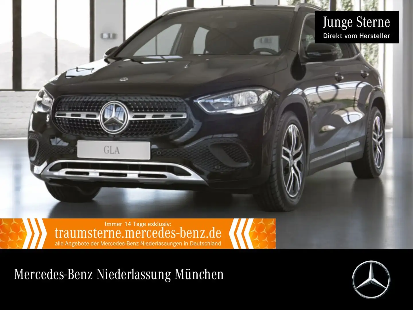 Mercedes-Benz GLA 200 PROGRESSIVE+SITZKLIMA+7G Schwarz - 1
