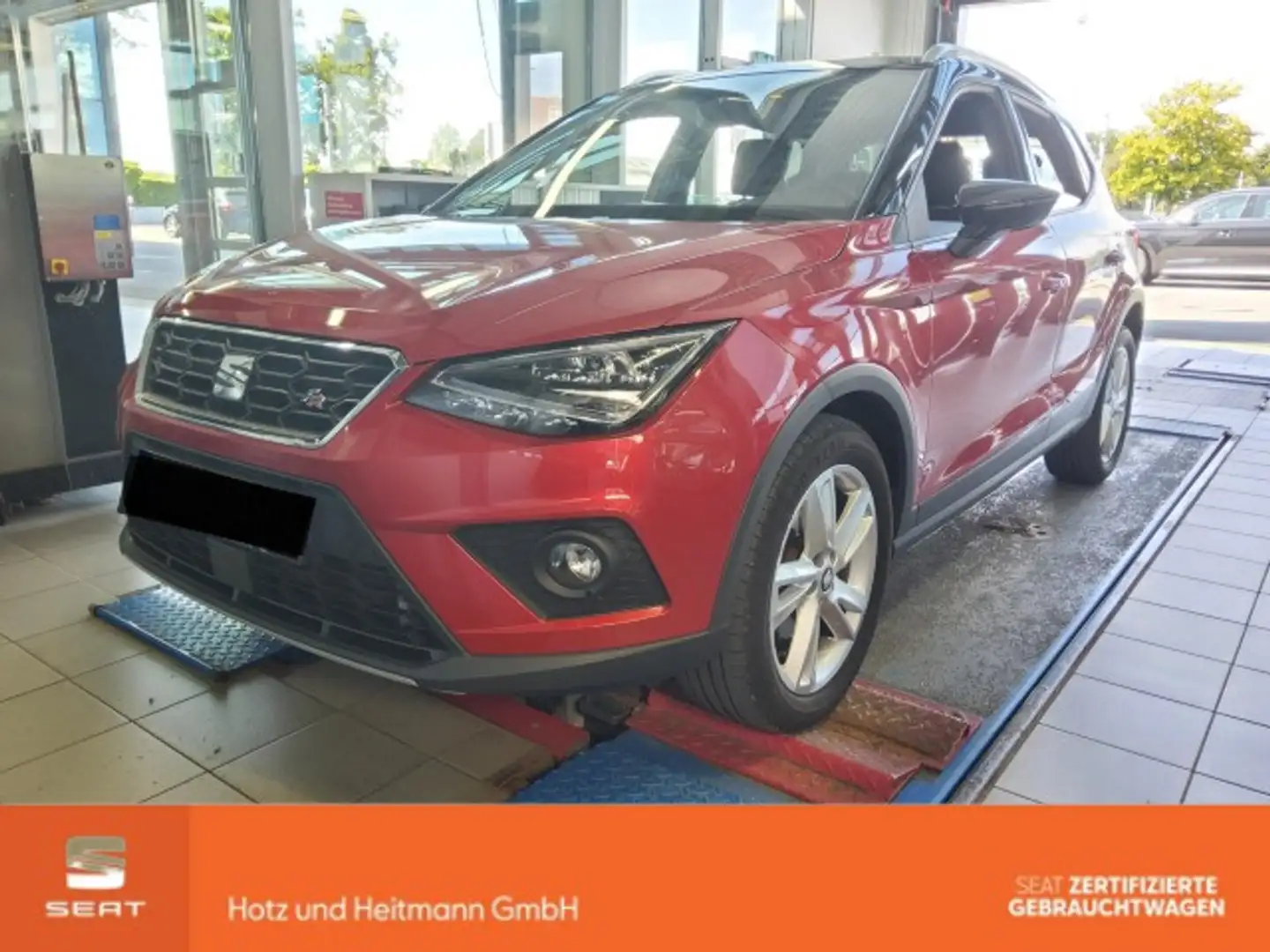 SEAT Arona 1.5 TSI DSG FR Beats ACC/Einparkhi/Multile Rojo - 1