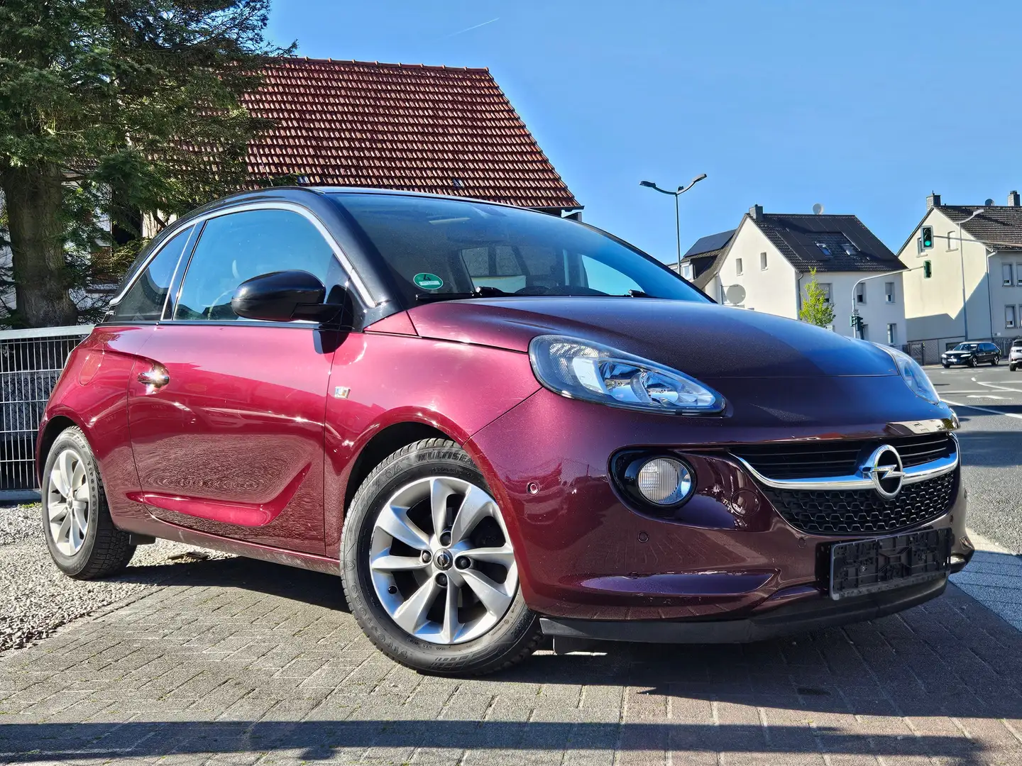 Opel Adam Glam PanoGlasdach Sitzheiz Lenkradheiz PDC Rot - 2