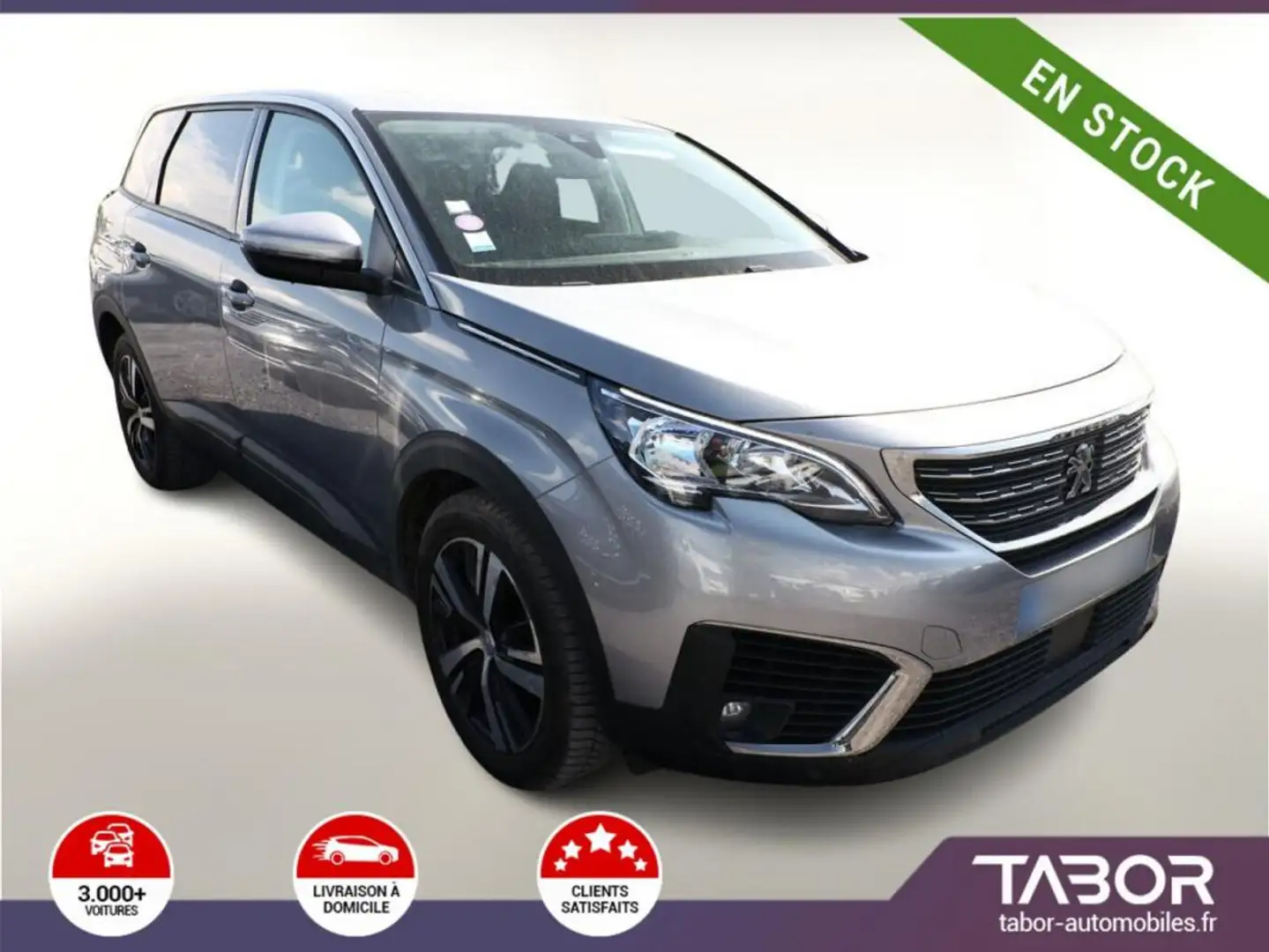 Peugeot 5008 1.2 PT 130 Active Business 7P GPS Gris - 1