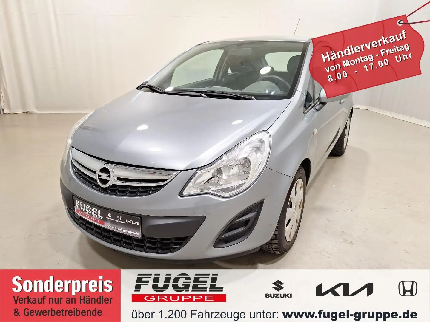 Opel Corsa 1.4 Edition Klima srebrna - 1