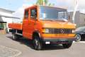 Mercedes-Benz 609 D DoKa Pritsche +H-KENNZEICHEN+SERVO+4-SITZER+ Orange - thumbnail 4