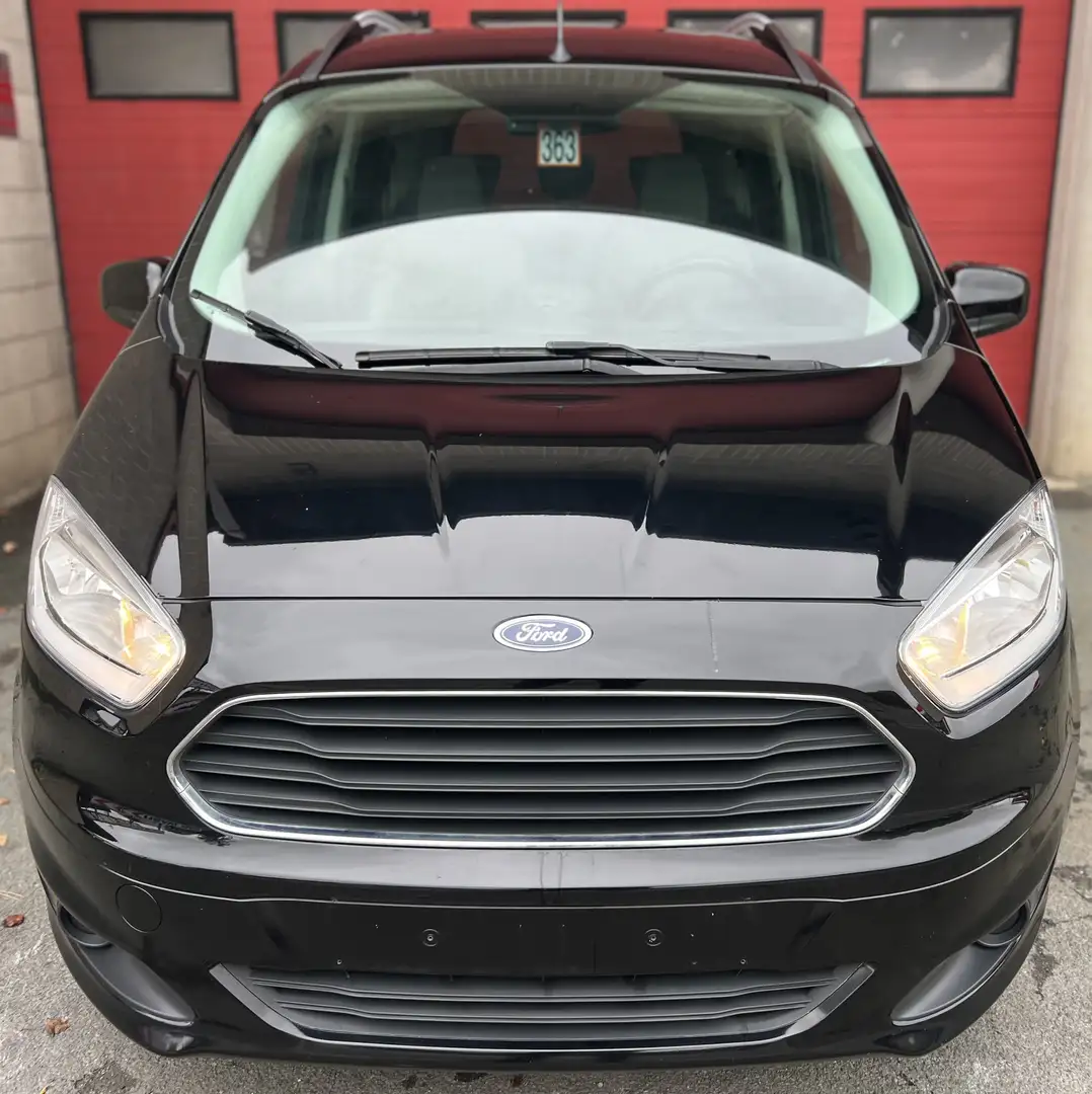 Ford Tourneo Courier 1.0 EcoBoost + CLIM + CAR-PASS + 5 PL Noir - 2