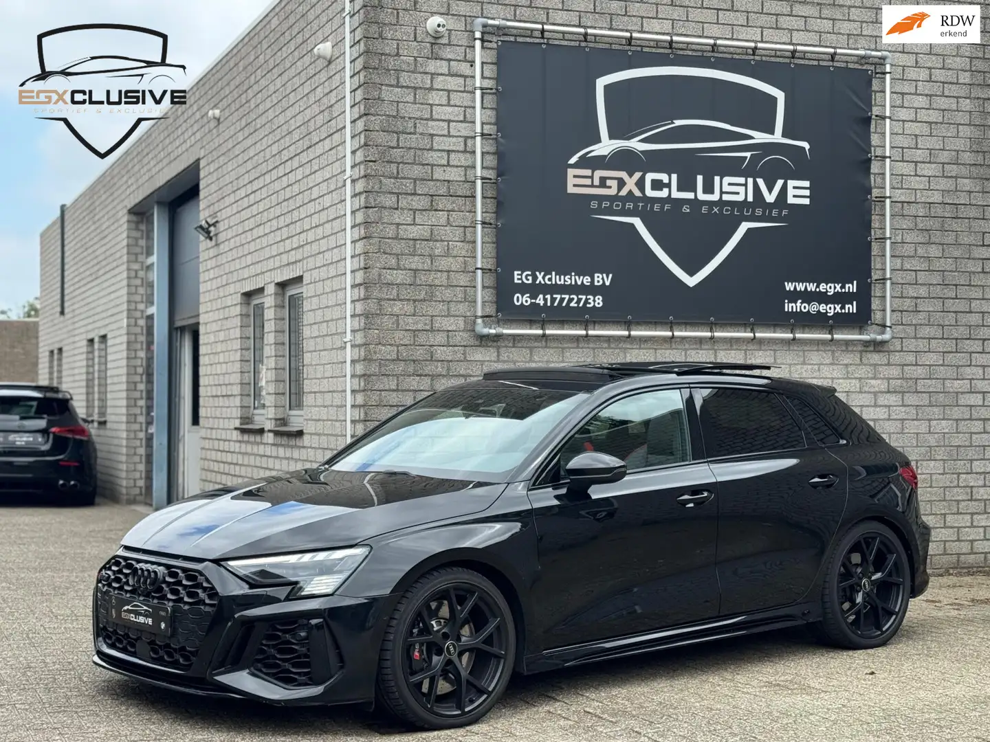 Audi RS3 Sportback 2.5 TFSI quattro RS ZETELS | PANO | ACC Fekete - 1