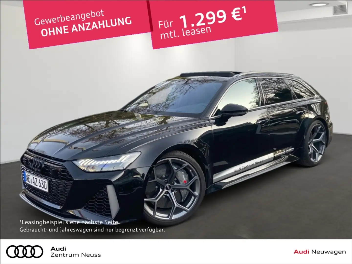 Audi RS6 AVANT PERFORMANCE QUATTRO TIPTRONIC RSDYNM /STHZ/P Schwarz - 1