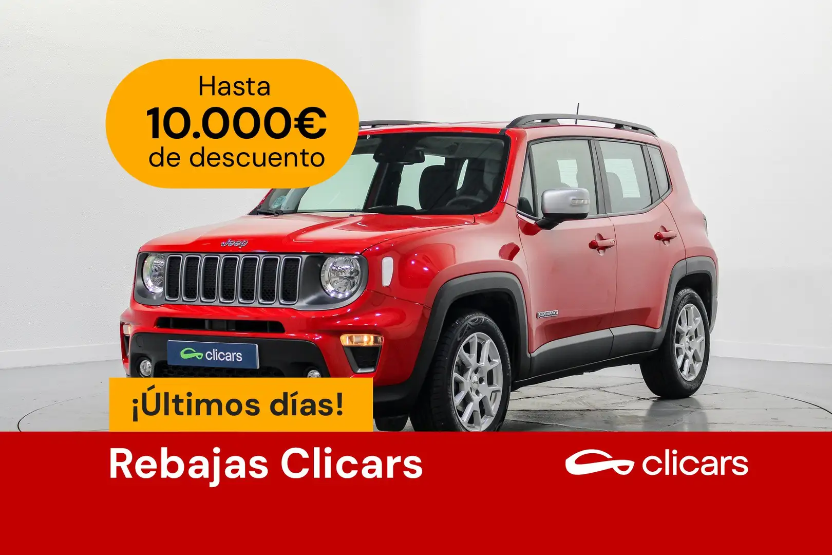 Jeep Renegade 1.6Mjt Limited 4x2 96kW Rojo - 1