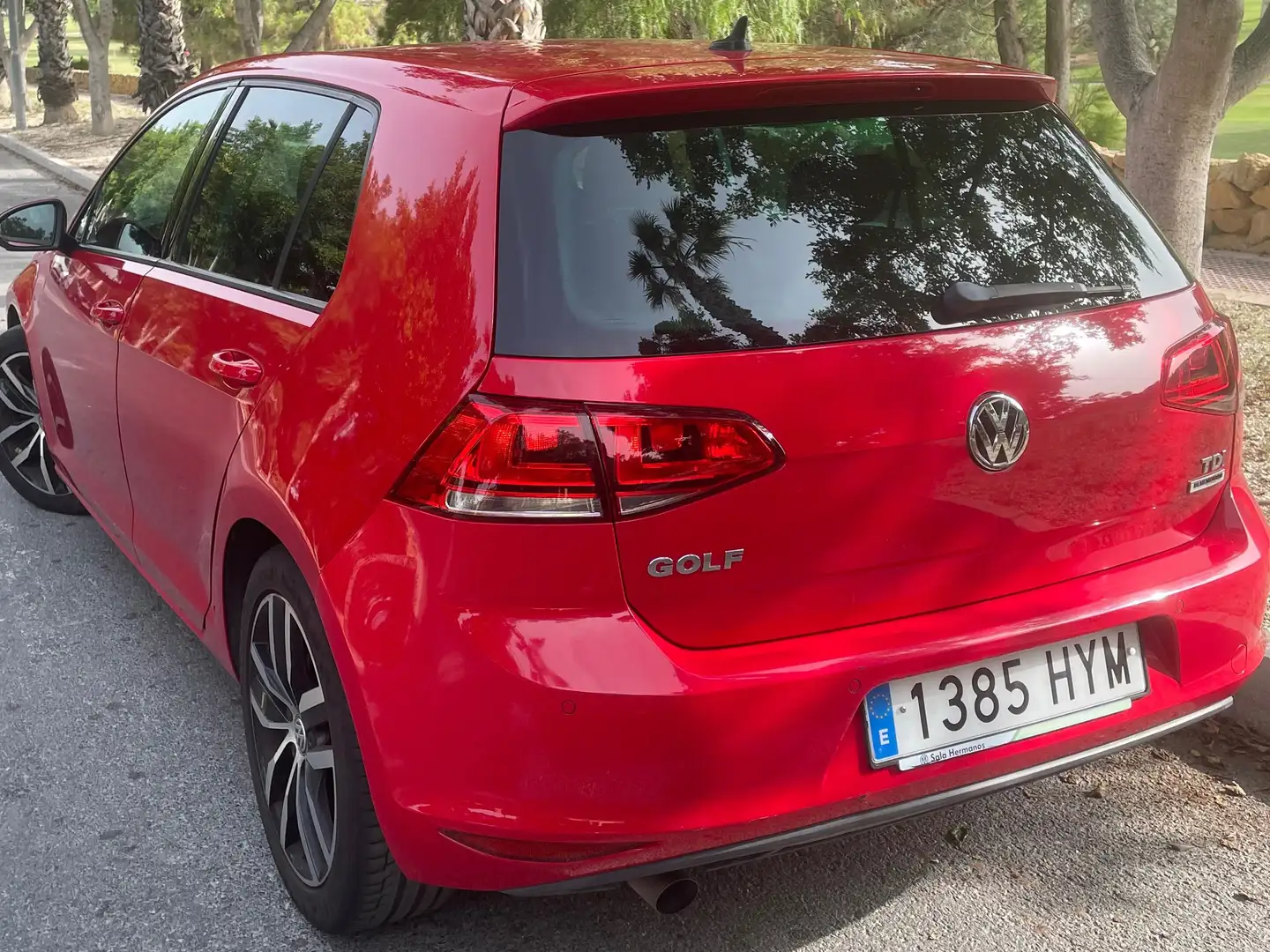Volkswagen Golf Golf 1.6TDI CR BMT Sport 105 Sport Rojo - 2