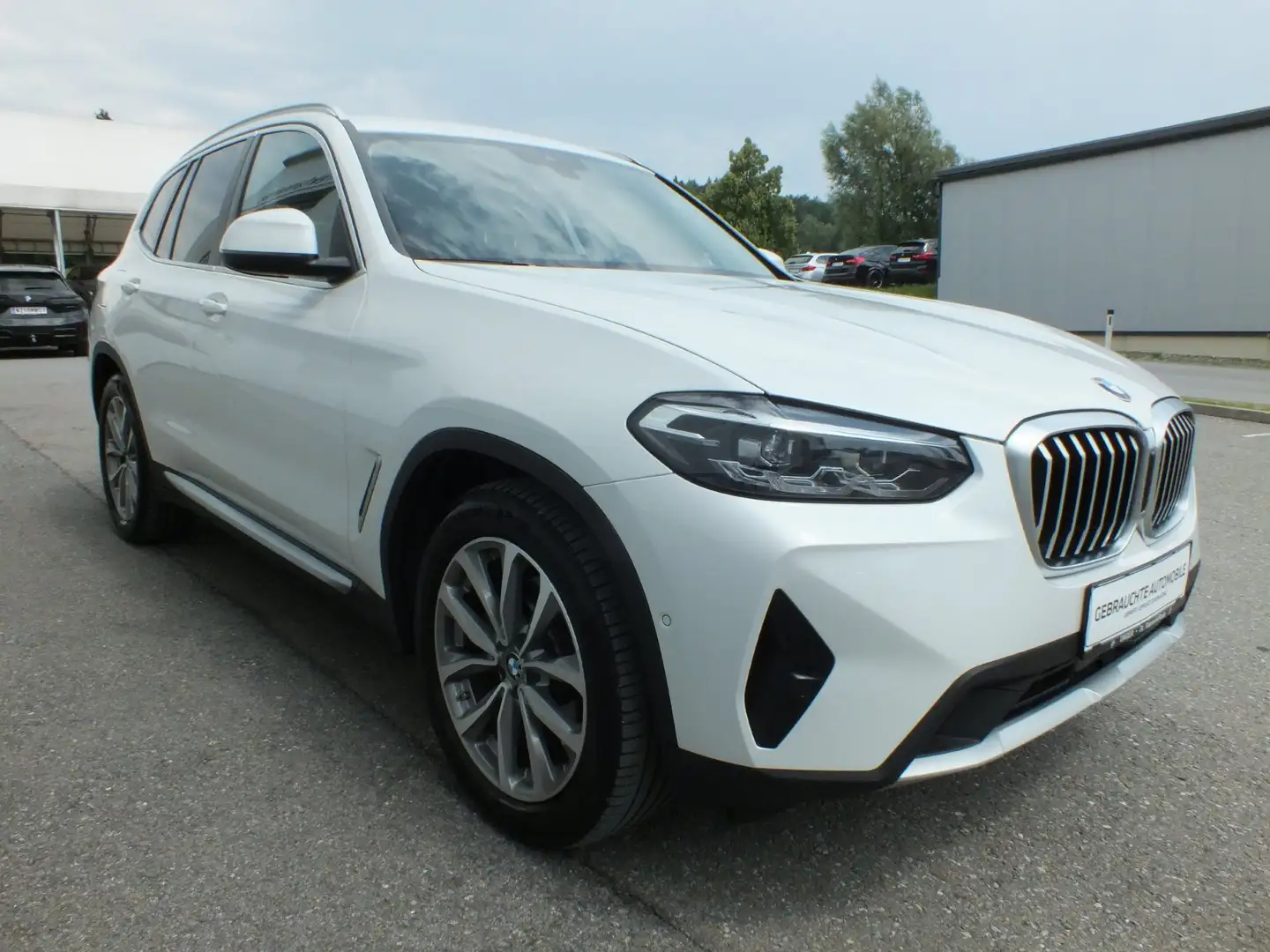 BMW X3 xDrive 20d Weiß - 2