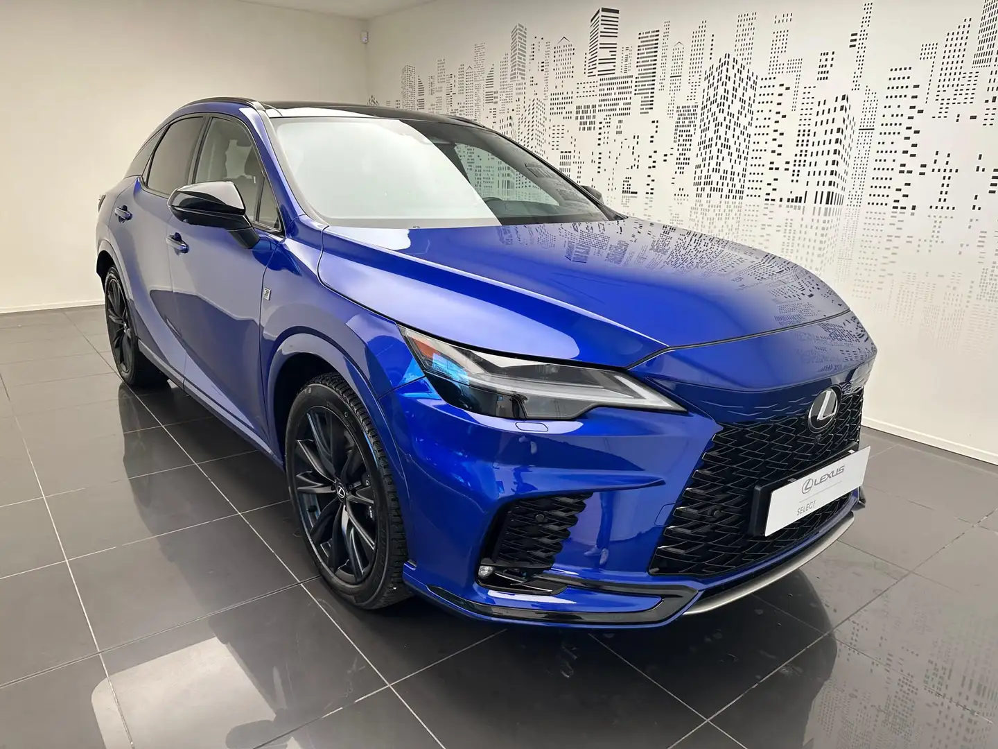 Lexus RX 500h RX 500h 2.4 hybrid turbo F-Sport+ 6at Bleu - 2