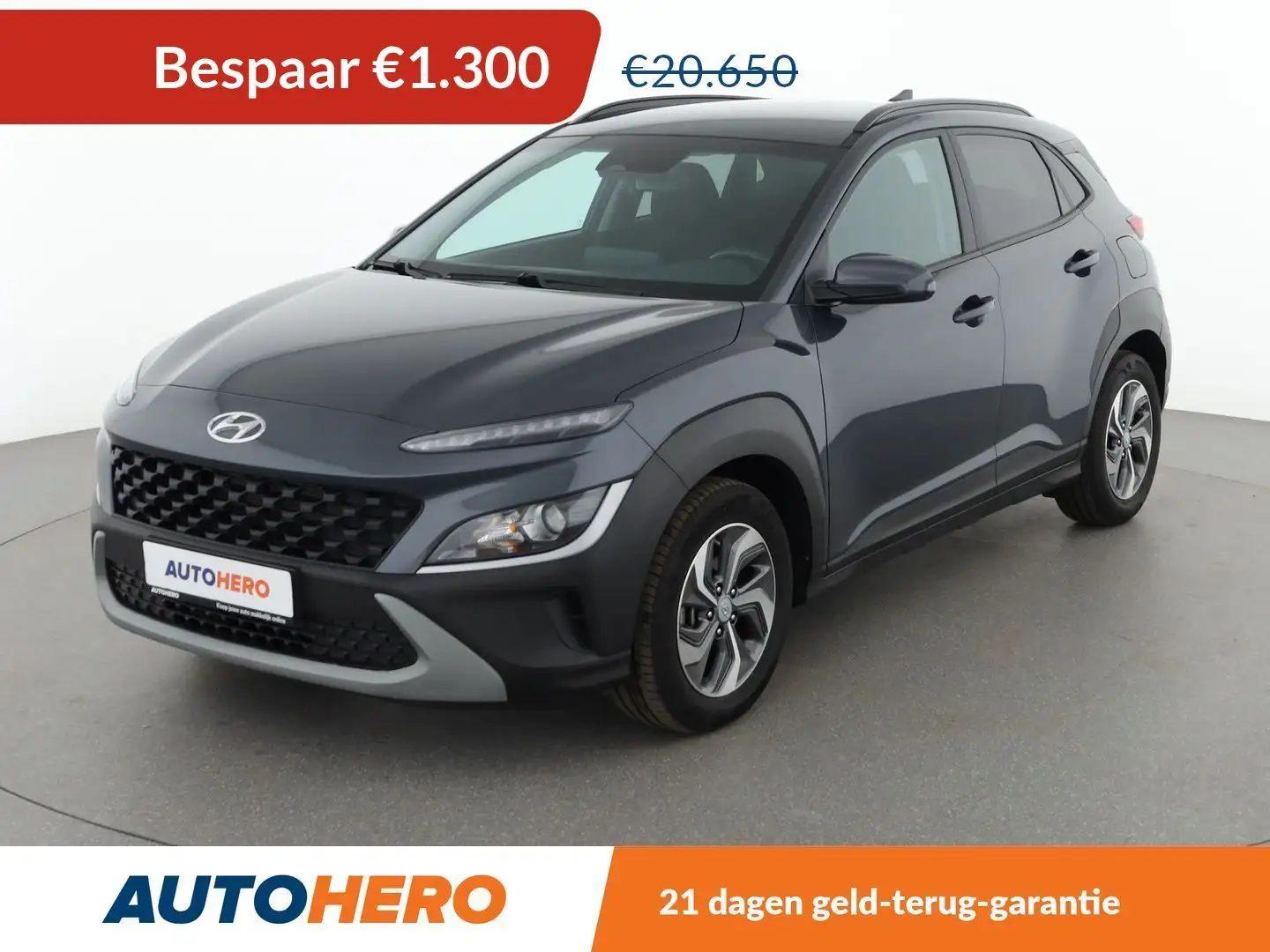 Hyundai KONA 1.6 Hybrid Edition 30 2WD Grijs - 1