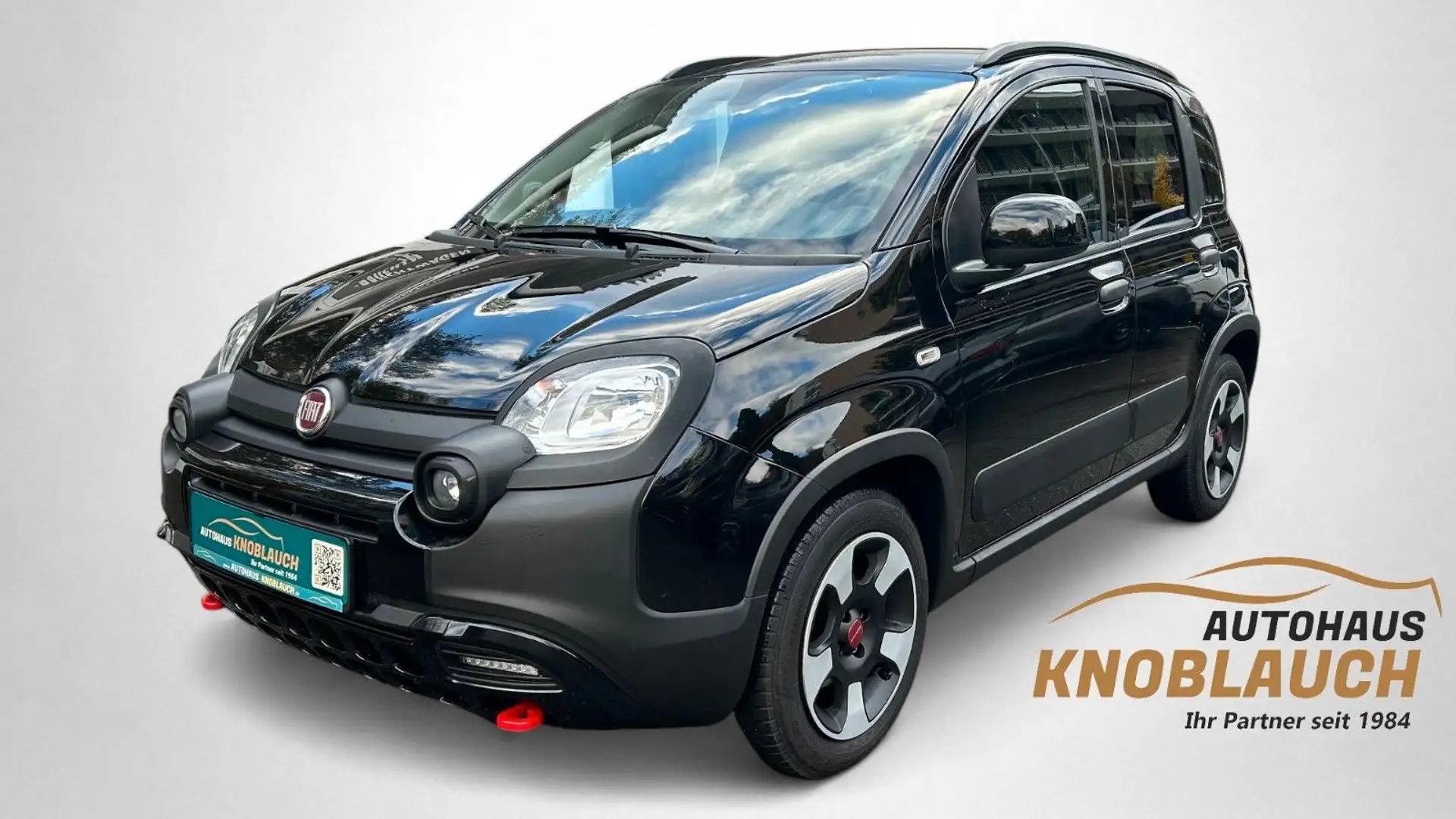 Fiat Panda Cross MildHybr PDC, Klima, Android-Auto Schwarz - 1