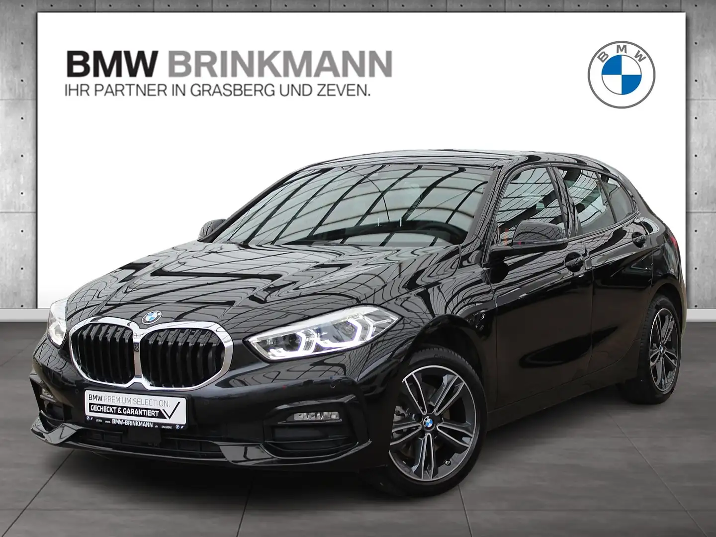 BMW 118 i 5-Türer aut. / GARANTIE BIS 2029 + Inkl. 50% SI- Schwarz - 1