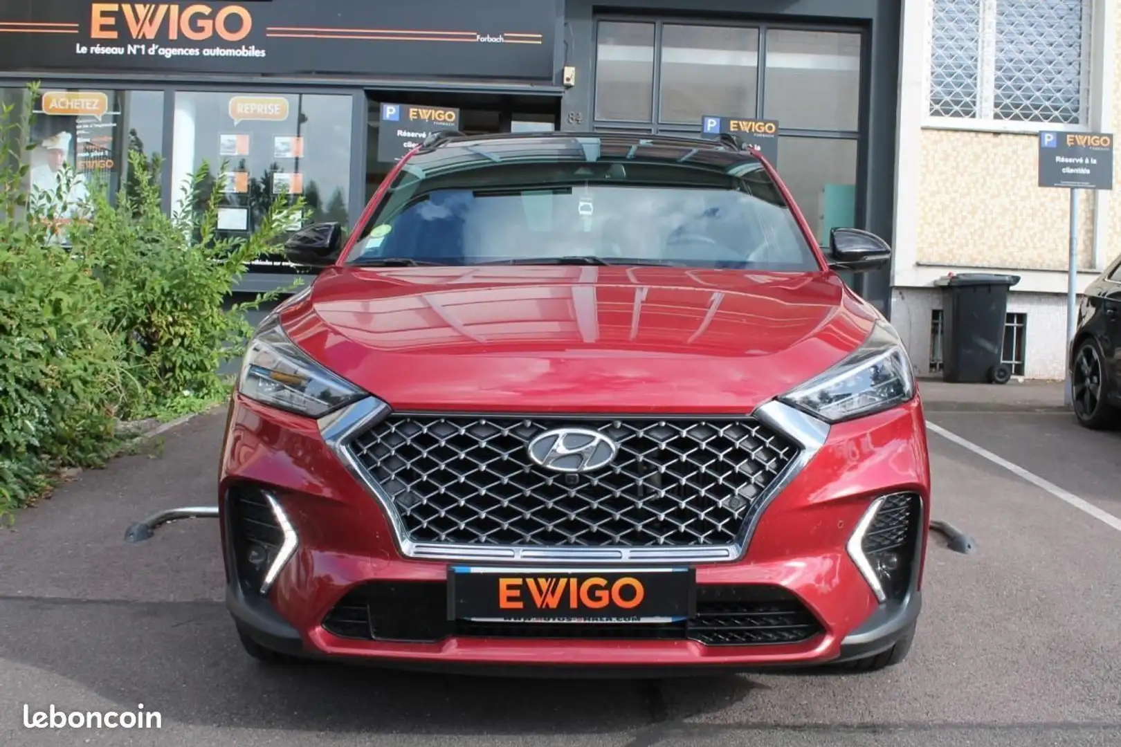 Hyundai TUCSON 1.6 CRDI 136 ch DCT-7 MHEV 48VOLT N LINE TOIT OUVR Rouge - 2