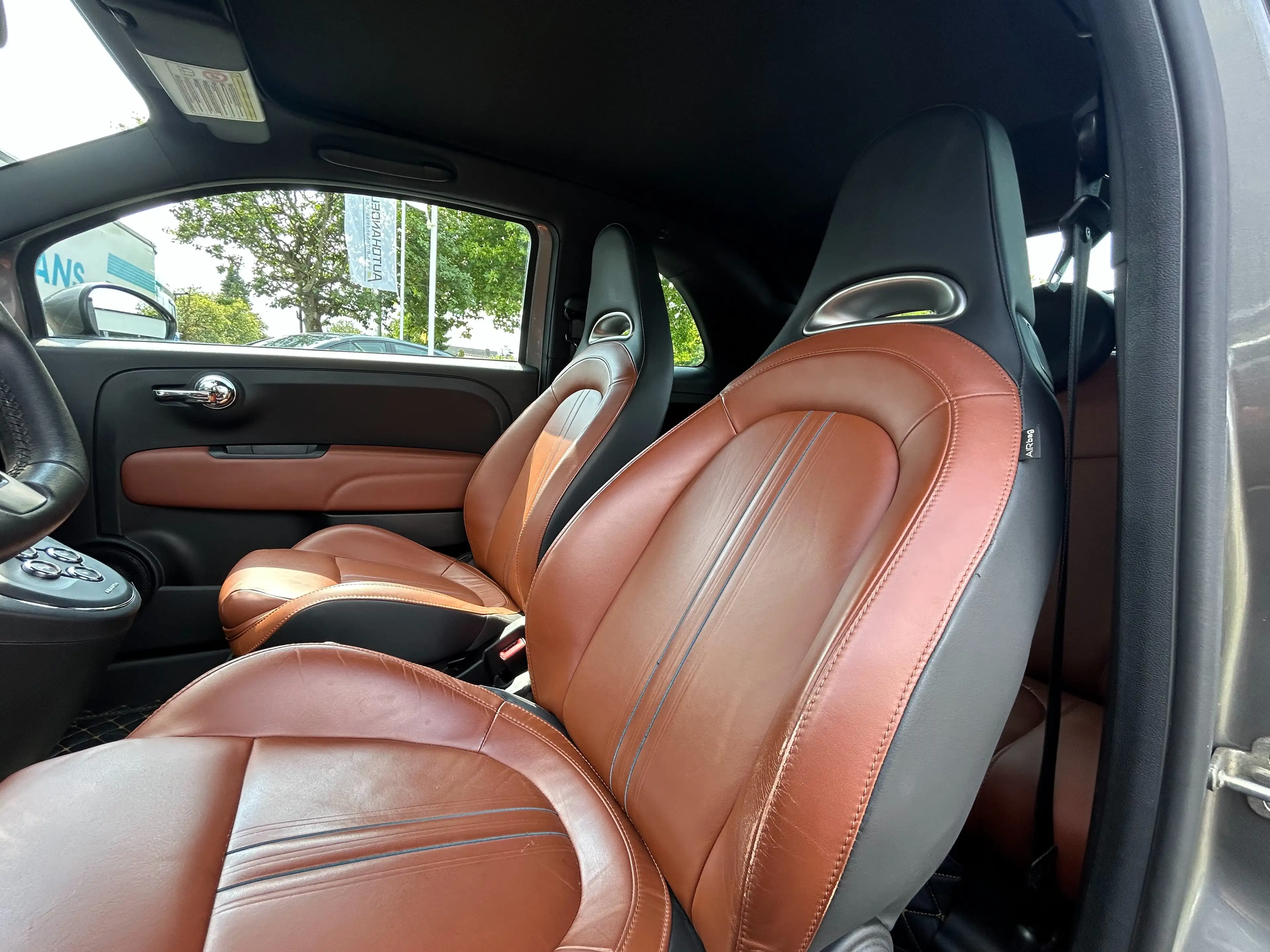 Fiat 500C Abarth 595 Turismo 2013, 18170km, Automaat, PDC, Garantie — photo 14