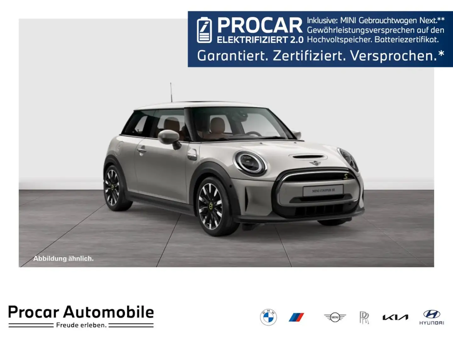 MINI Cooper SE Classic Trim Aut Nav HuD LED h&k Pano Weiß - 1