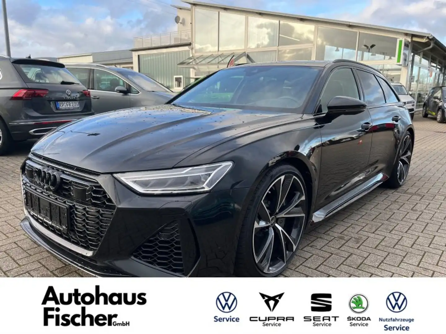 Audi RS6 4.0 TFSI quattro tiptronic *305km/h*Keramik*AHK* Black - 1