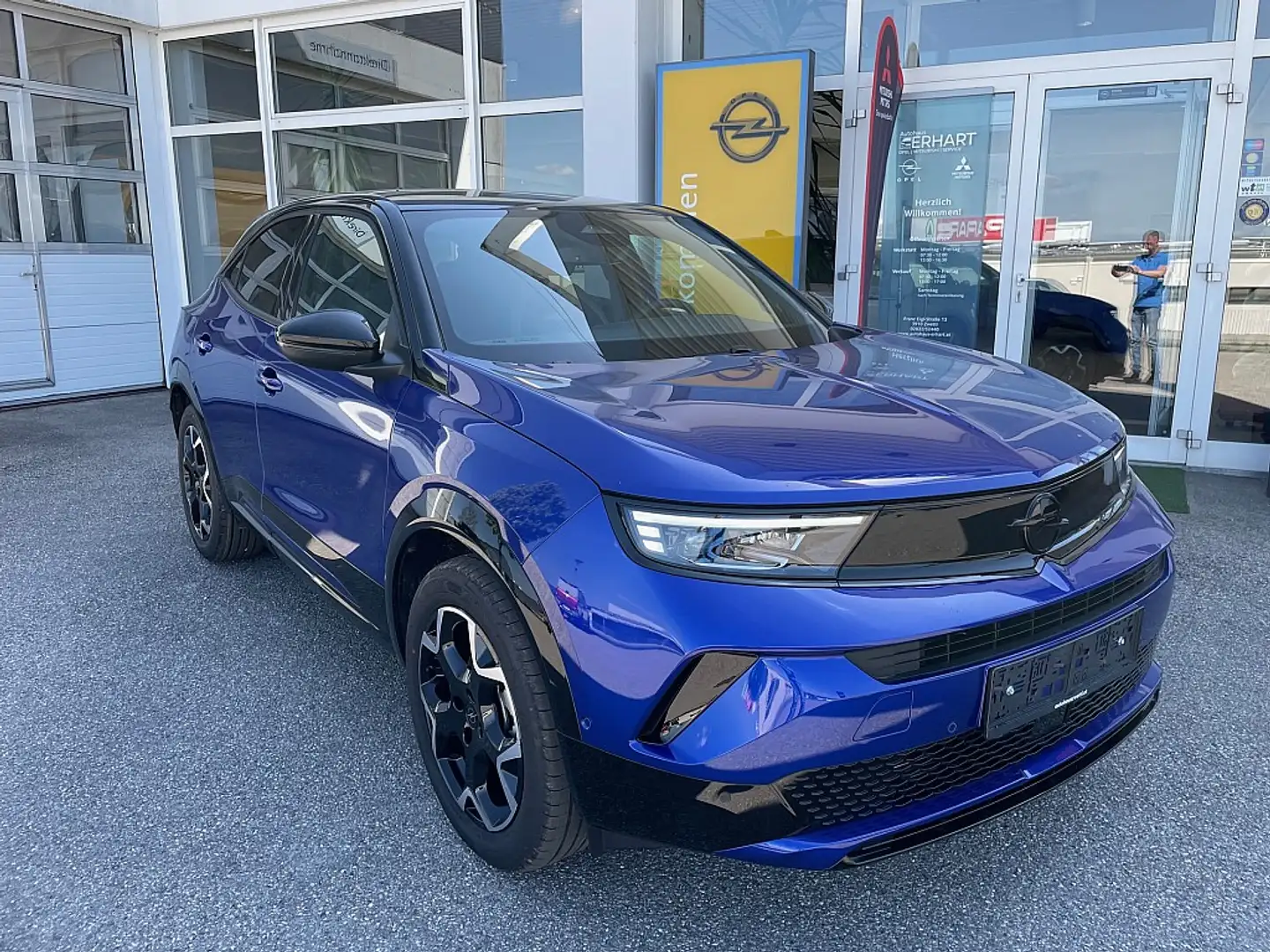 Opel Mokka 1,2 Direct Injection Turbo mHEV Aut. GS Blau - 2