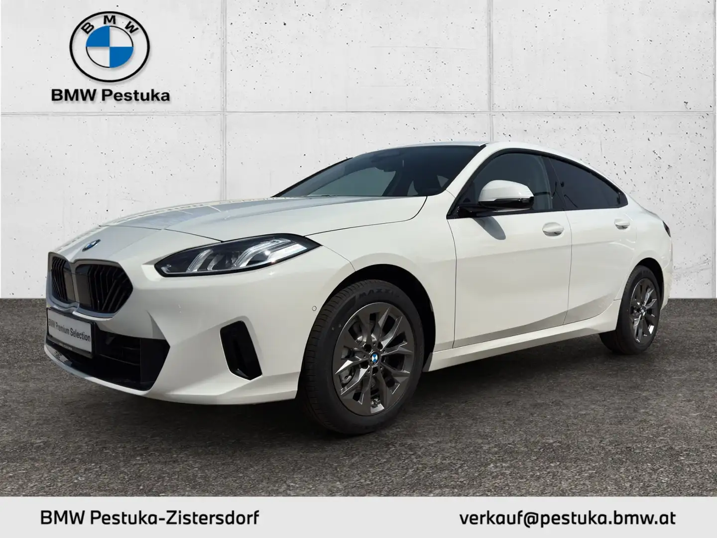 BMW 216 i Gran Coupe Blanc - 1