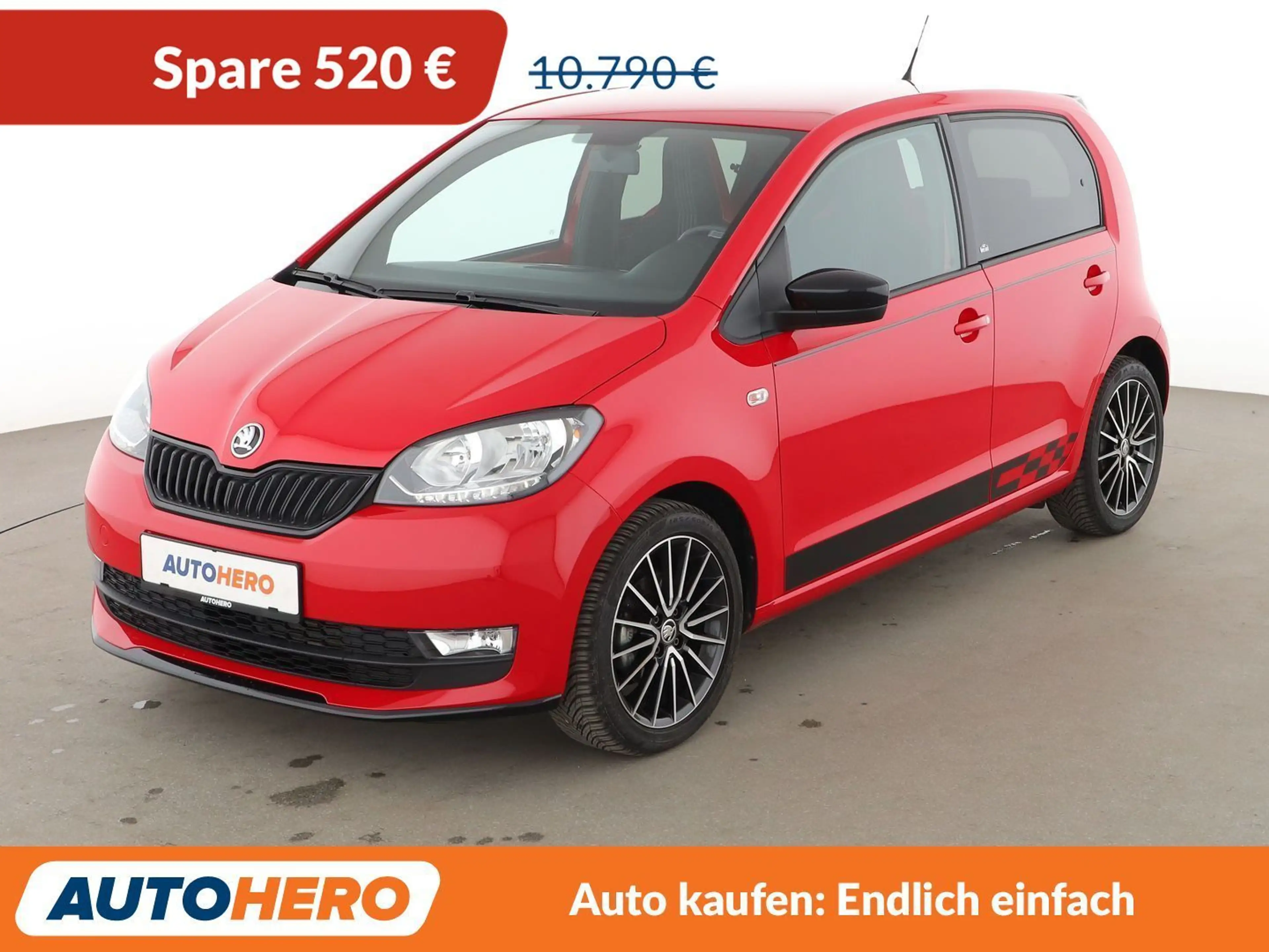 Skoda Citigo 1.0 MPI Monte Carlo*SHZ*KLIMA*ALU*
