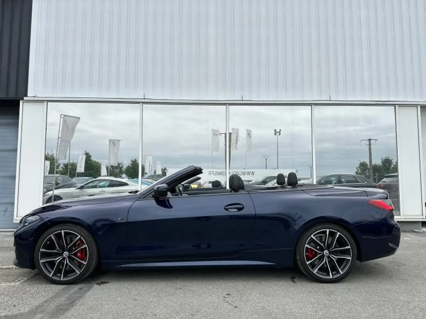 BMW 430 430dA 286ch M Sport 17cv Bleu - 2