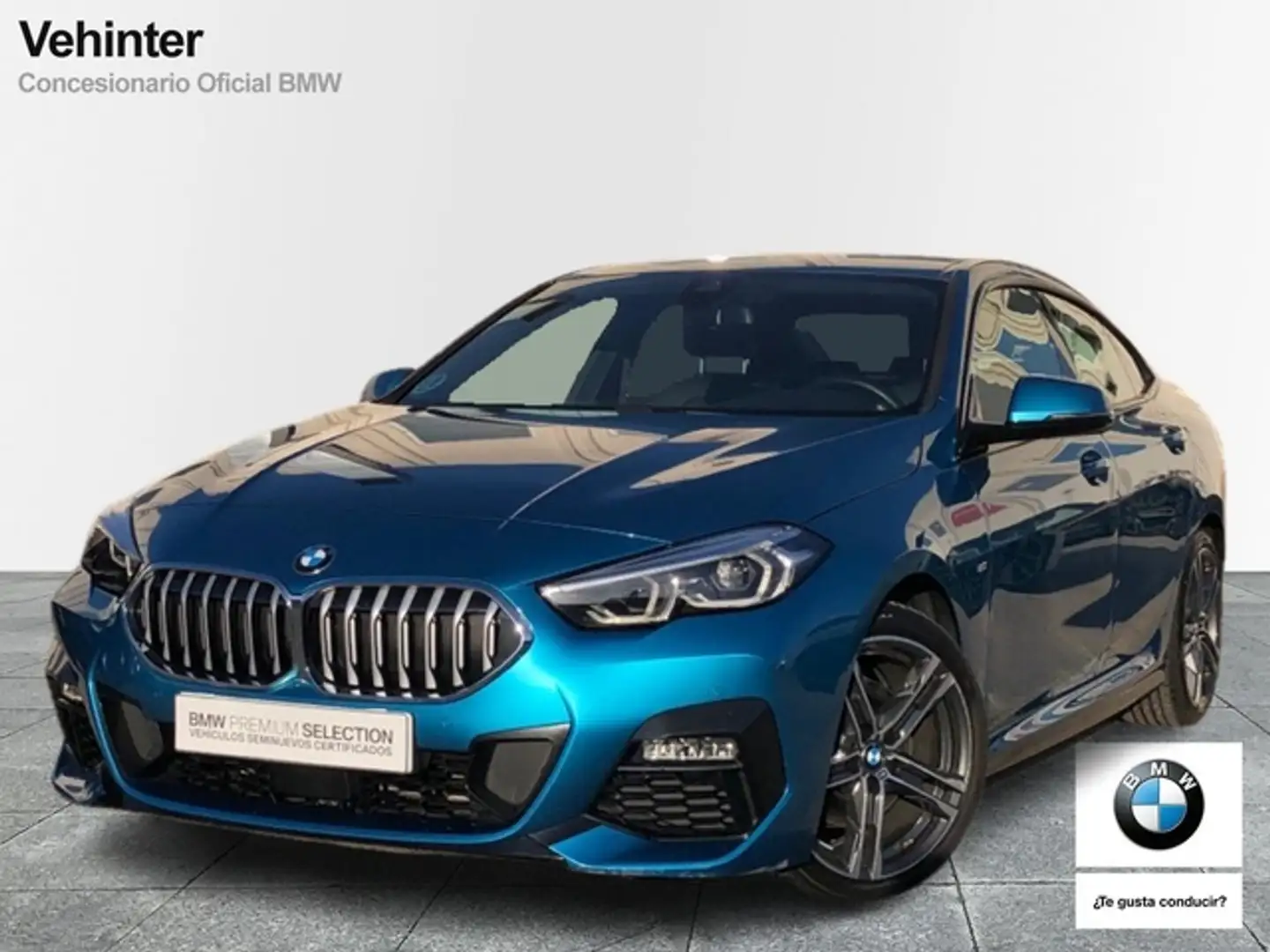 BMW 218 218dA Gran Coupé Bleu - 1