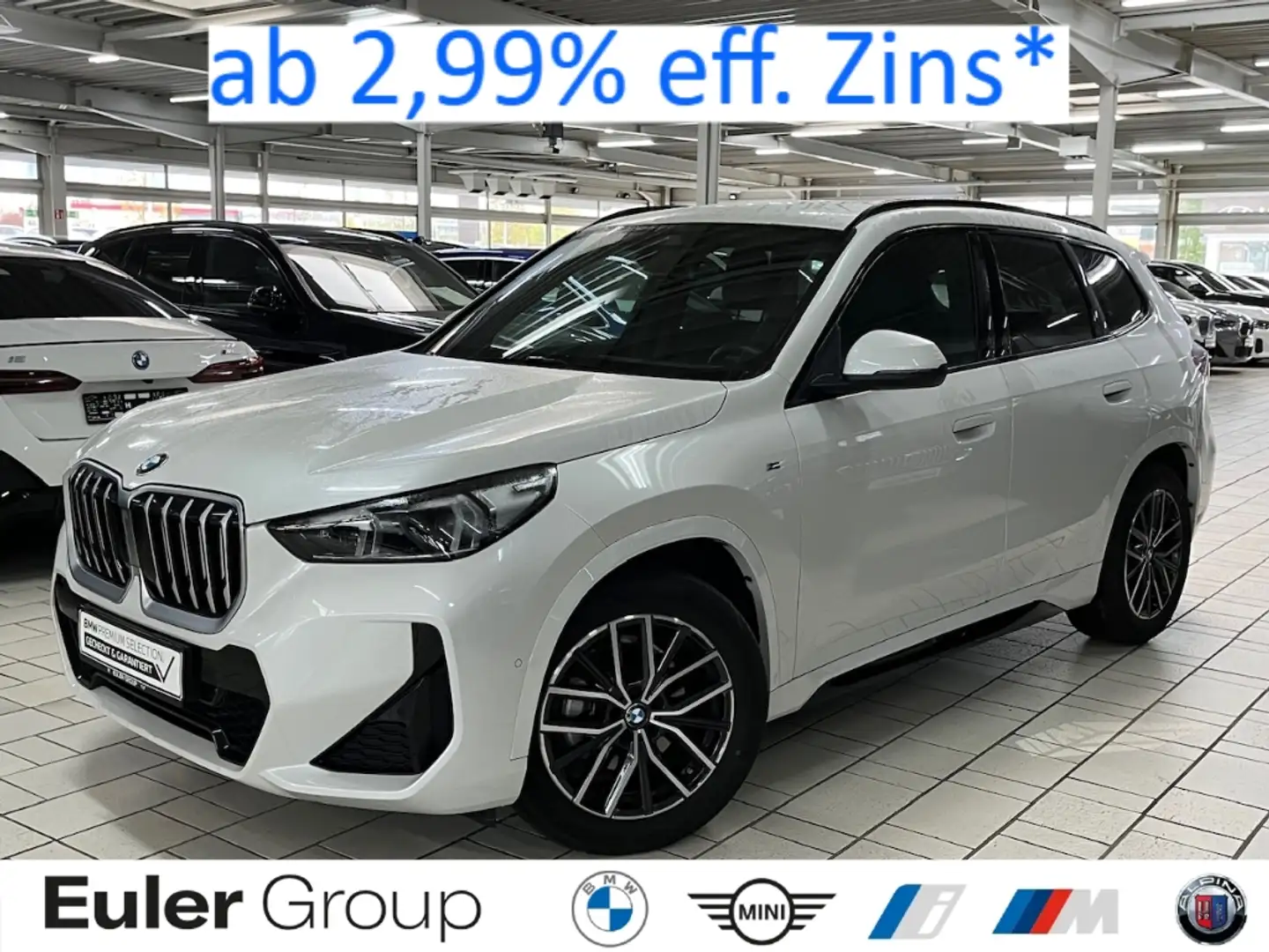 BMW X1 xDrive20d M Sport 18'' AHK H/K Aktivsitz Memory Co Weiß - 1