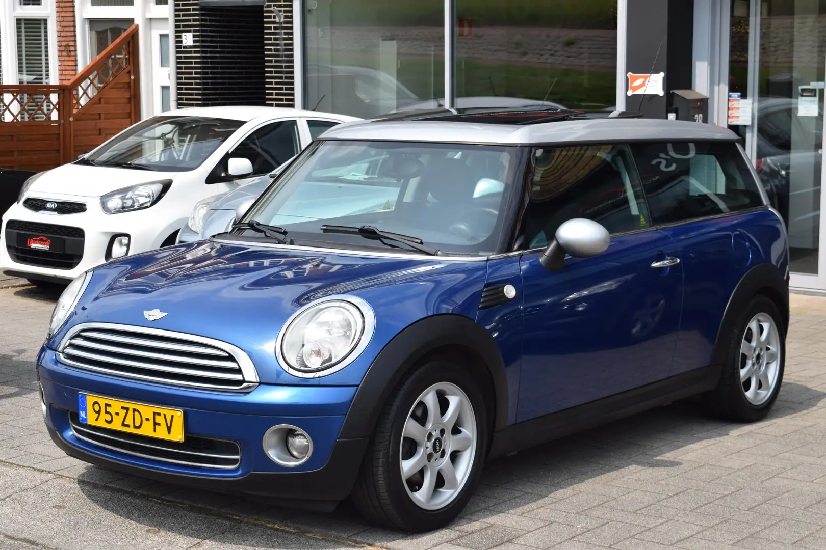 MINI Cooper Clubman Mini 1.6 Chili Nap Automaat Pano Cruise Blu/Azzurro - 2