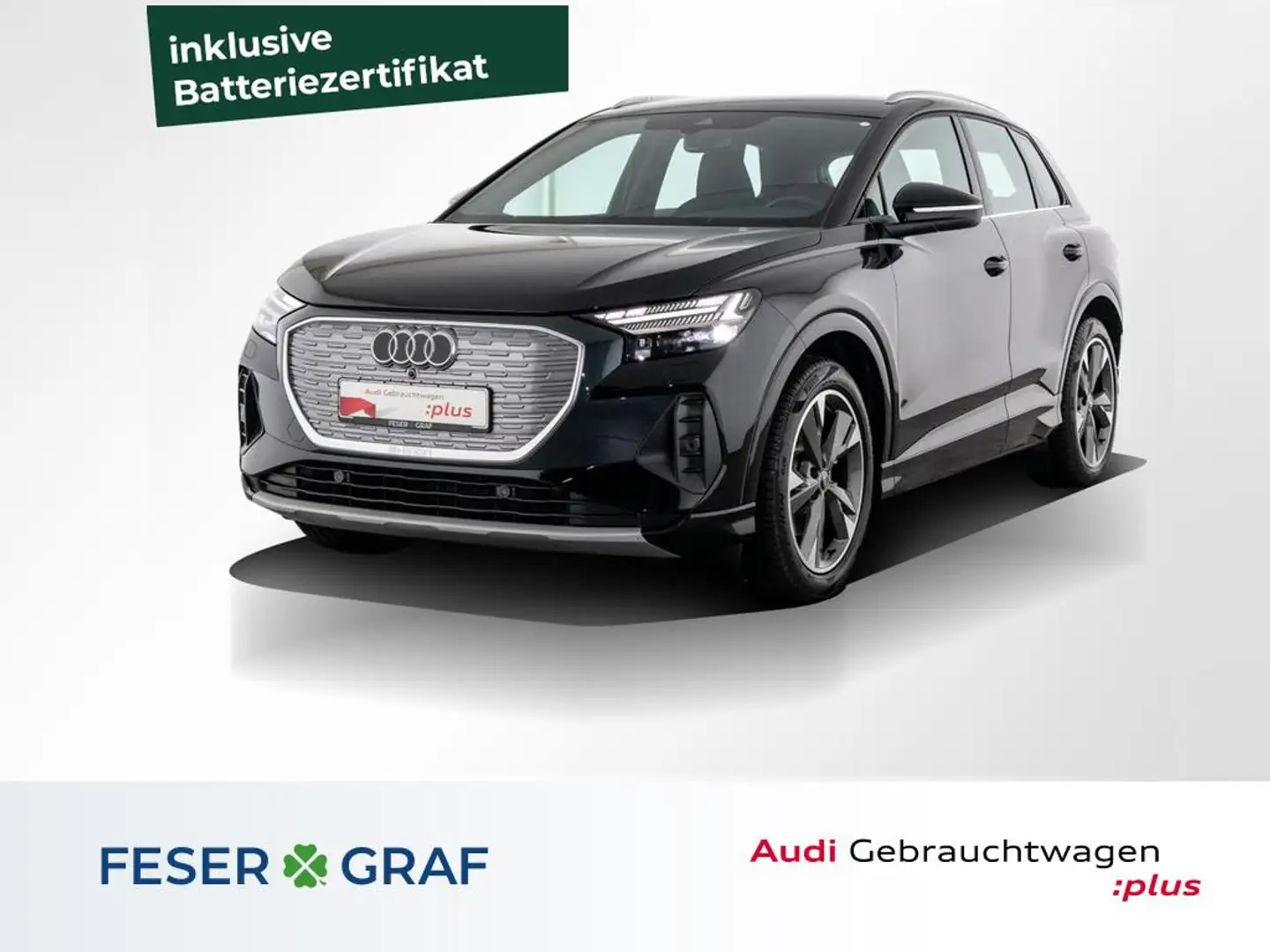 Audi Q4 e-tron 35 e-tron Matrix/Navi/Kamera/ACC/Alu20 Rückfahrkam Schwarz - 1