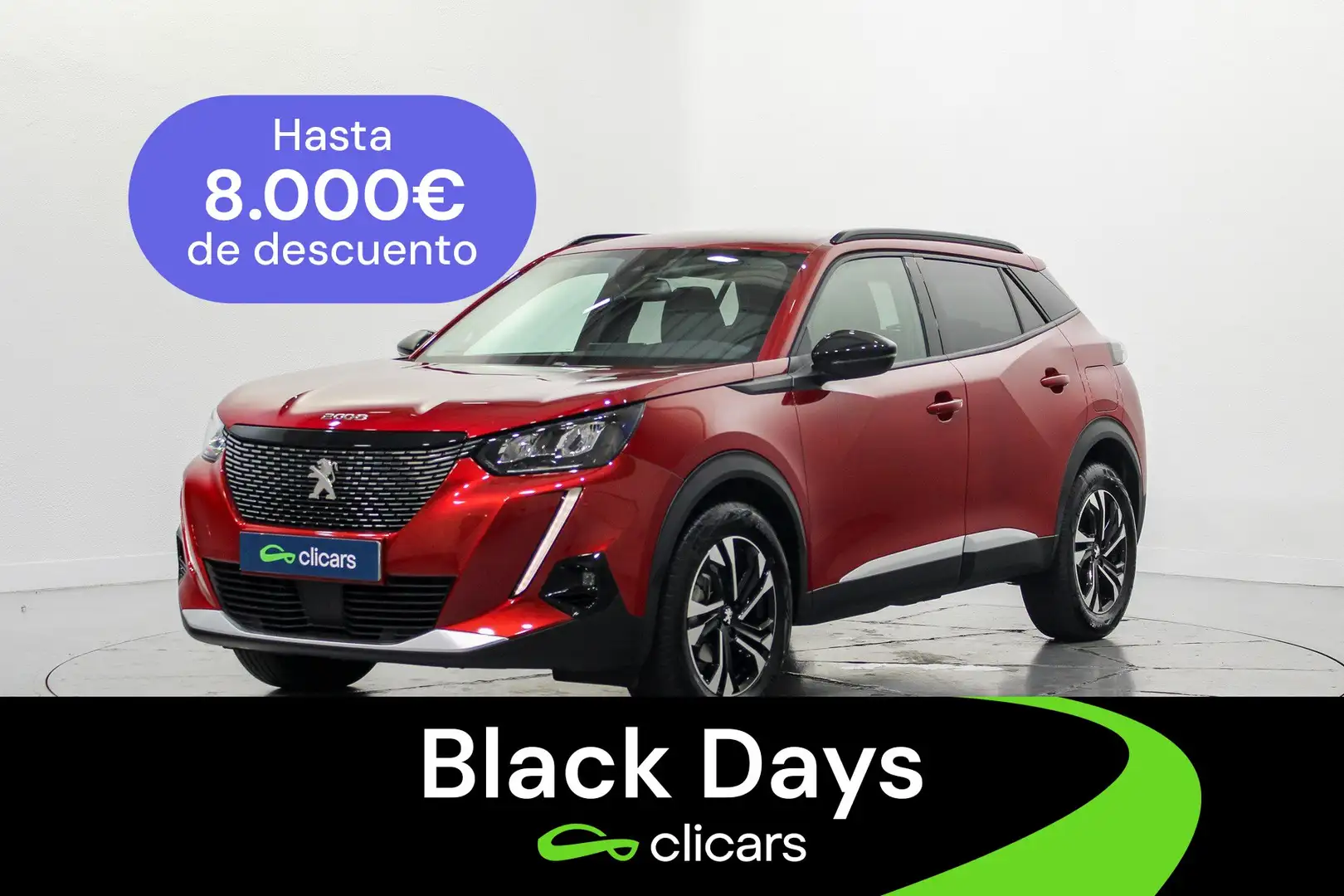 Peugeot 2008 1.2 PureTech S&S Allure Pack EAT8 130 Rojo - 1