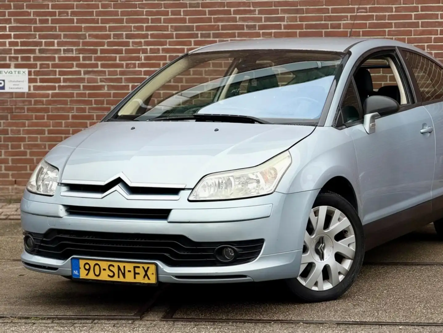 Citroen C4 Coupé 1.6-16V VTR+ |Airco |Automaat |Clima | Blauw - 2