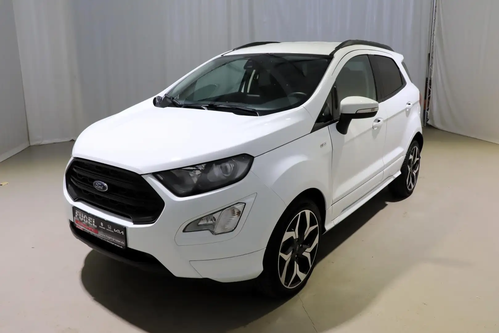 Ford EcoSport ST-Line 1.0 EcoBoost LED|Navi|Klima|PDC|Lenkradhzg Weiß - 2