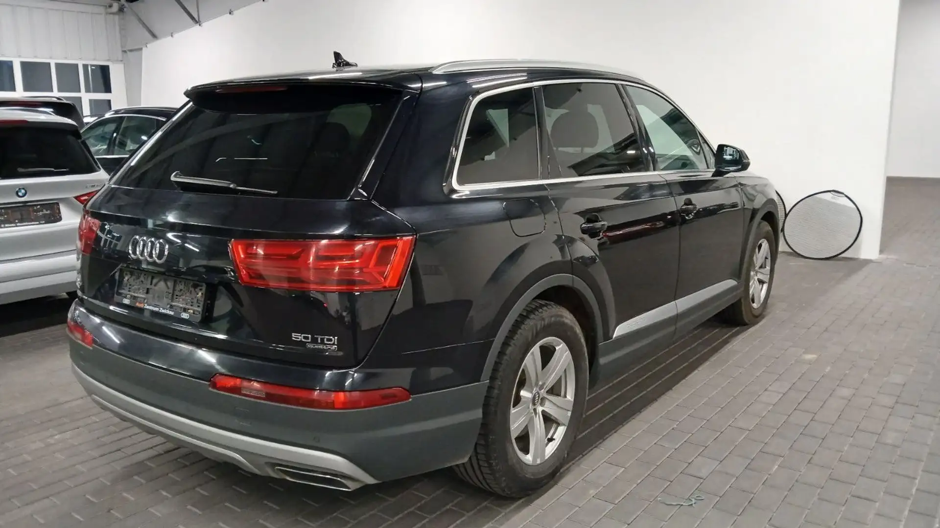 Audi Q7 50 quattro Sport MATRIX/ACC+/VIRTUAL/KAM/STHZ Schwarz - 2