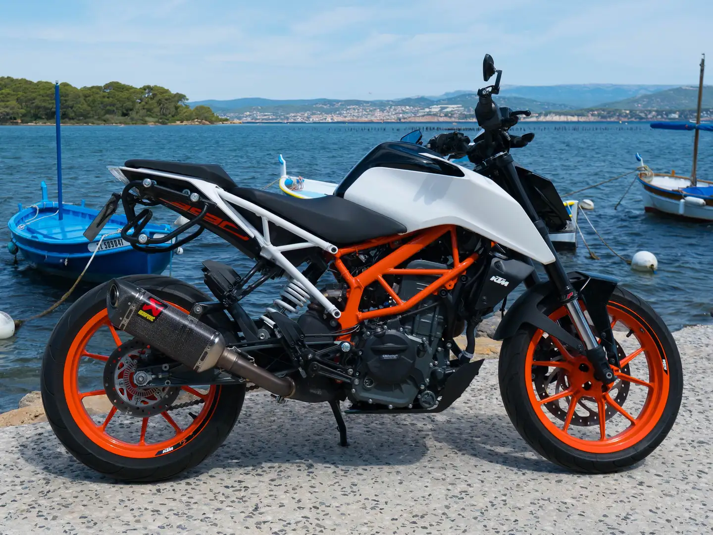 KTM 390 Duke Blanc - 2