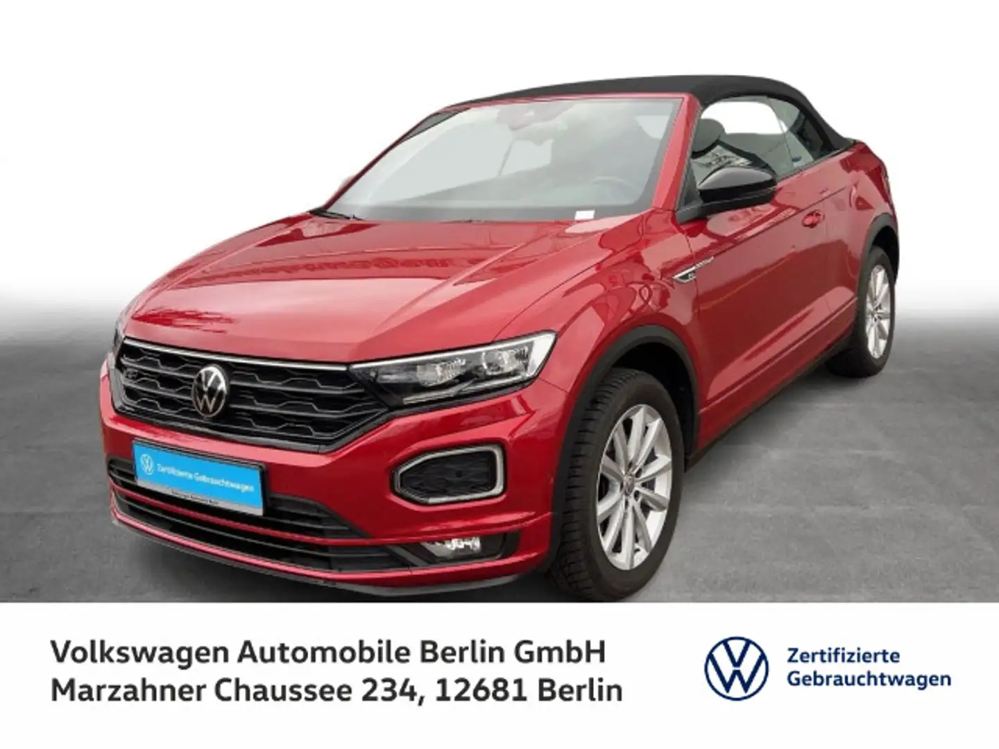 Volkswagen T-Roc 1.5 TSI DSG R-Line "Black Style" Rot - 1
