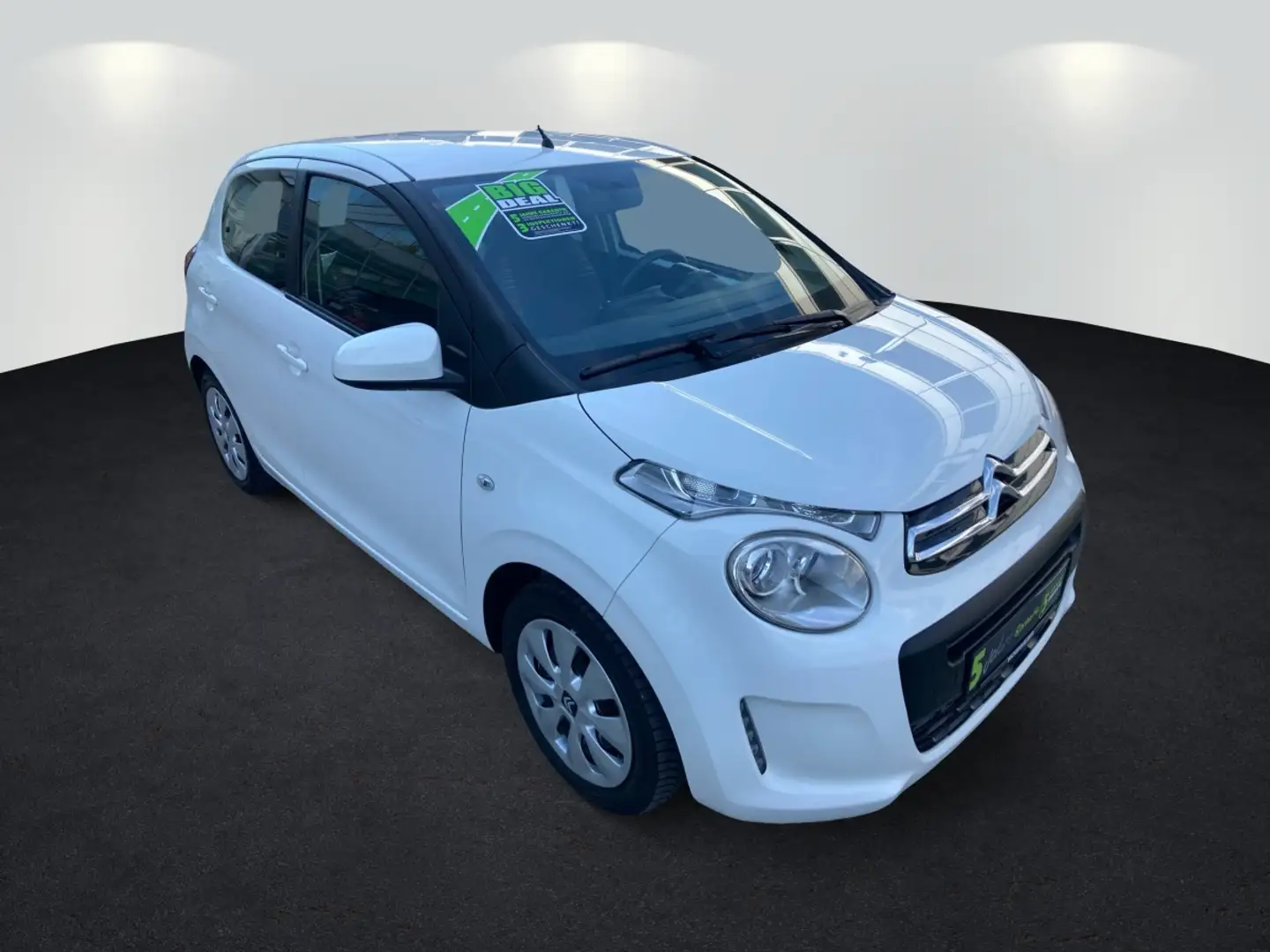 Citroen C1 5trg 1.0 Feel 8fach Klima SHZ CarPlay Blanc - 2