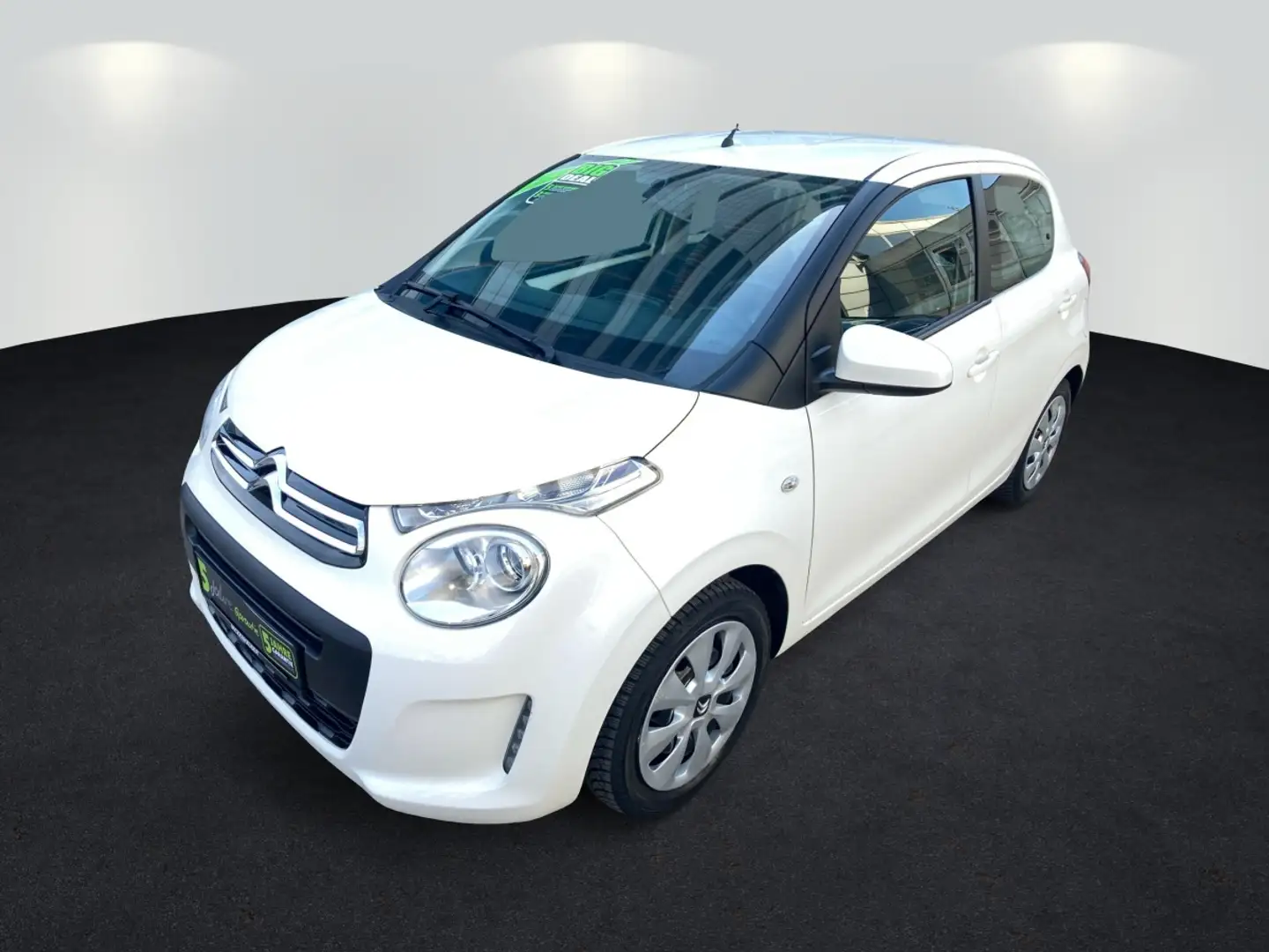 Citroen C1 5trg 1.0 Feel 8fach Klima SHZ CarPlay Blanc - 1
