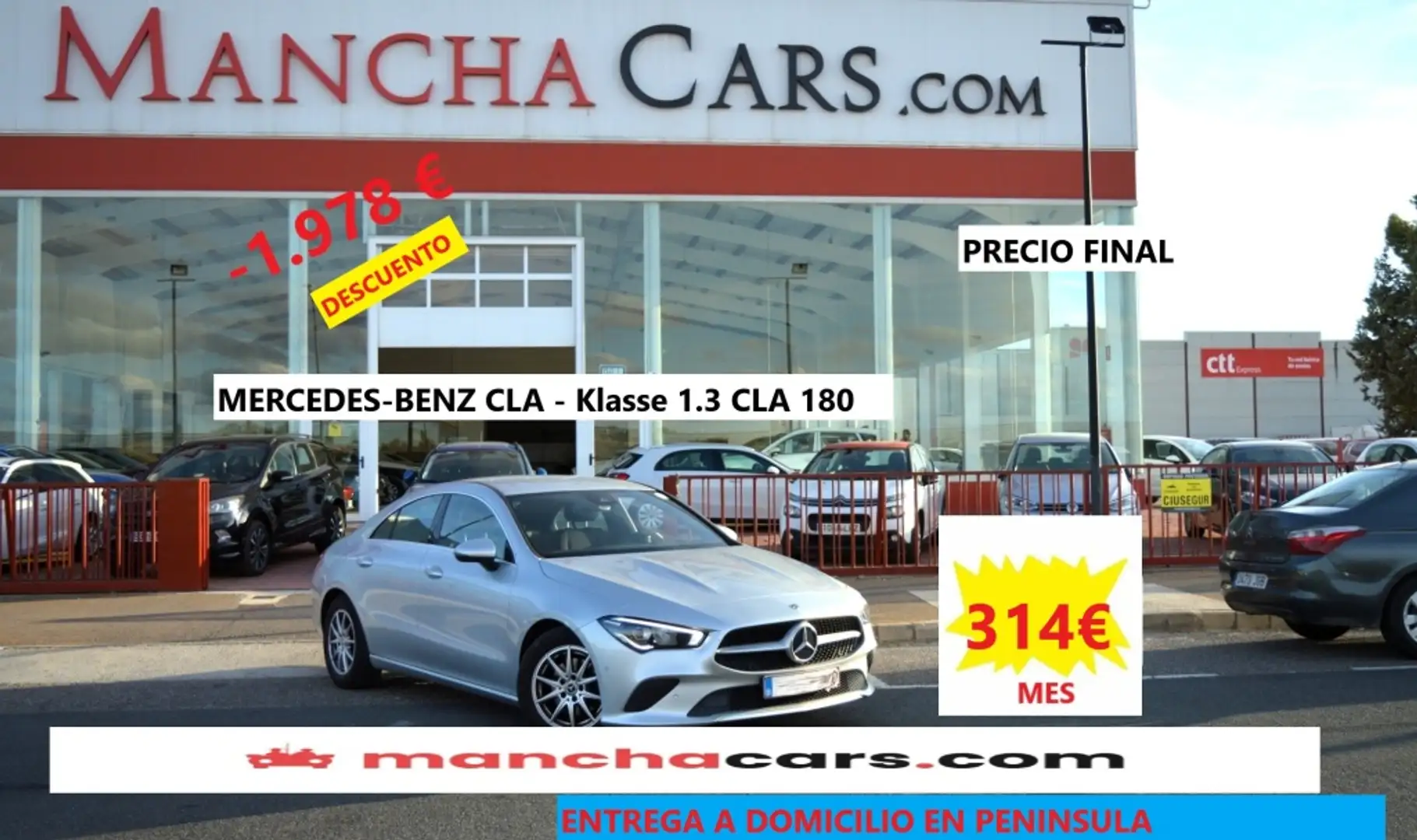 Mercedes-Benz CLA 180 Gris - 1