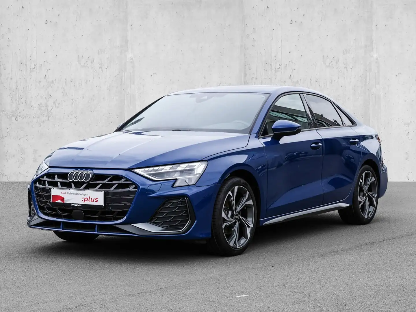 Audi A3 Limousine 35 TFSI Sline AHK DYNLICHT EL.HECK Bleu - 2