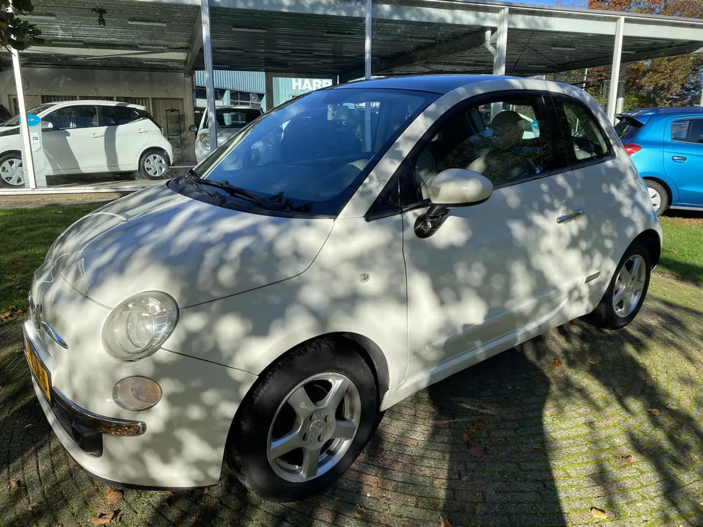 Fiat 500 1.2 POP PANORAMADAK ALU VELGEN Blanc - 1