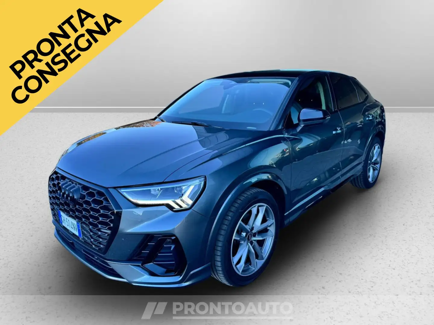 Audi Q3 sportback 35 2.0 tdi s line edition quattro s-tron Grijs - 1